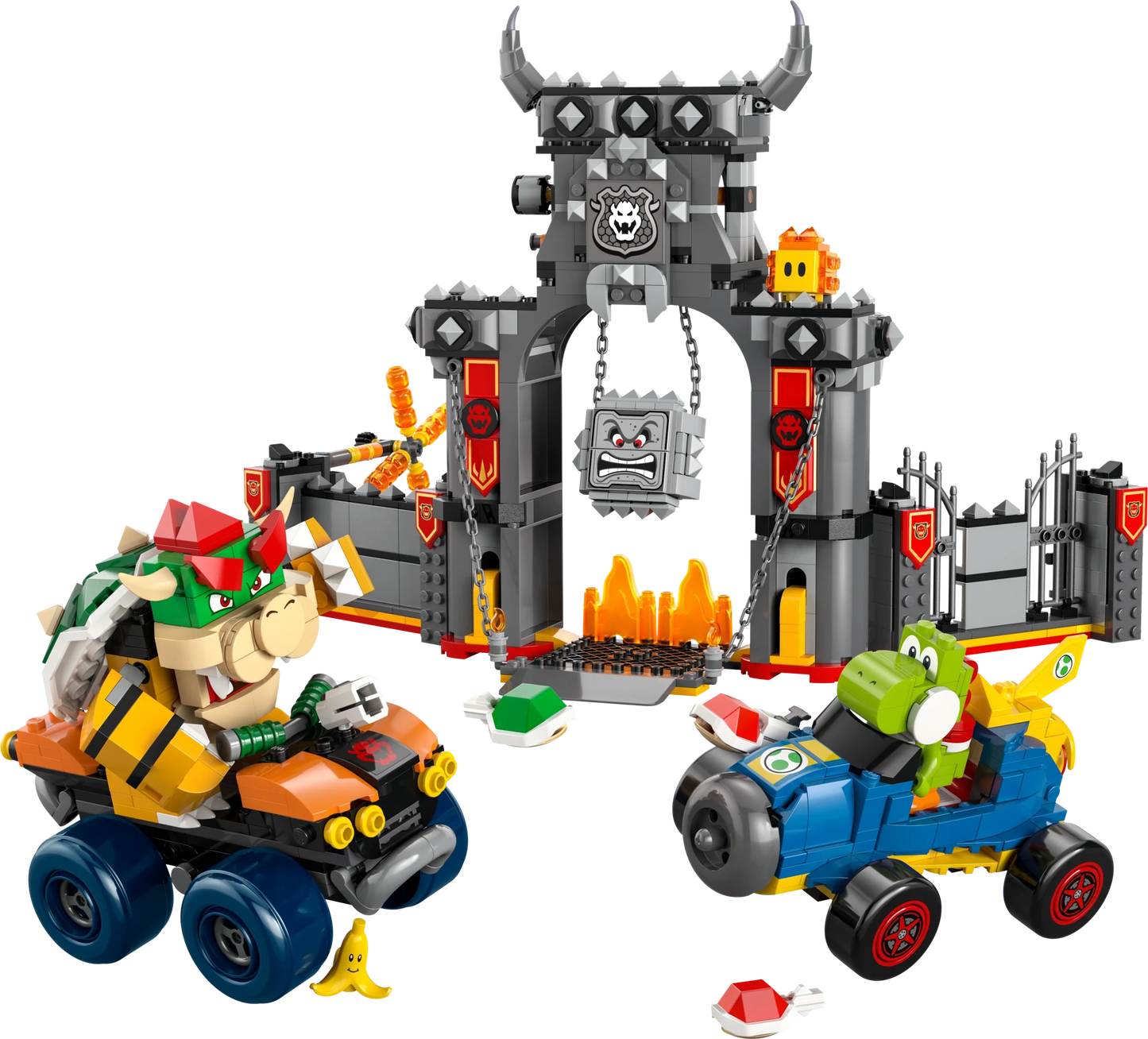 LEGO Super Mario Mario Kart Bowser's Castle - Trading Card Market
