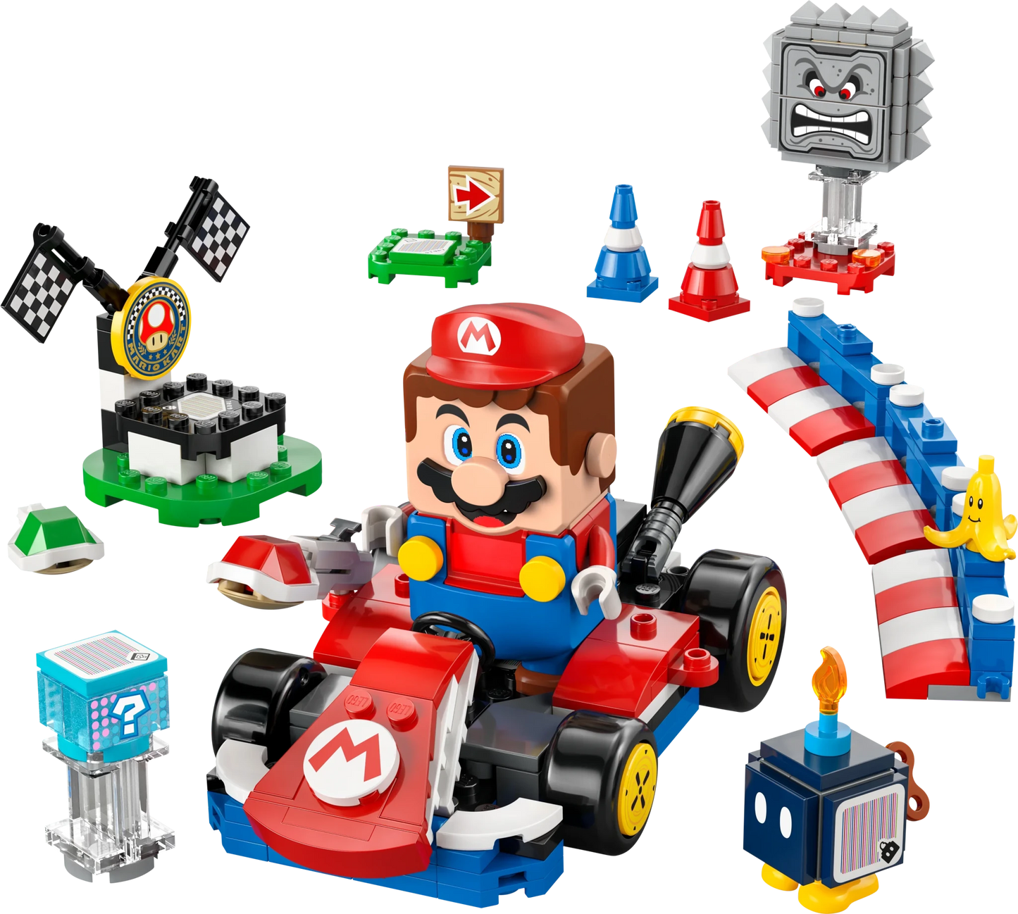 LEGO Super Mario Mario Kart Interactive LEGO Mario & Standard Kart - Trading Card Market