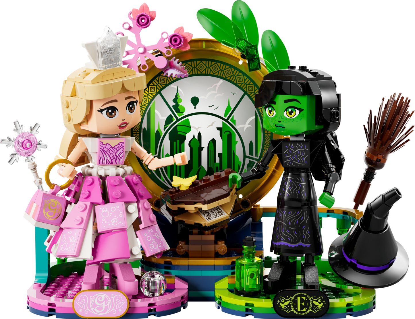 LEGO Wicked Elphaba & Glinda Figures - Trading Card Market