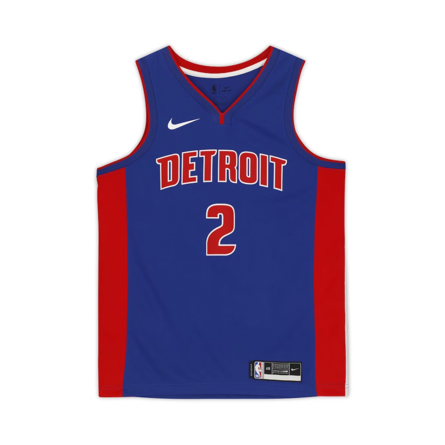 Fanatics Authentic Cade Cunningham Autographed "2021 #1 Pick" Detroit Pistons Blue Nike Swingman Jersey