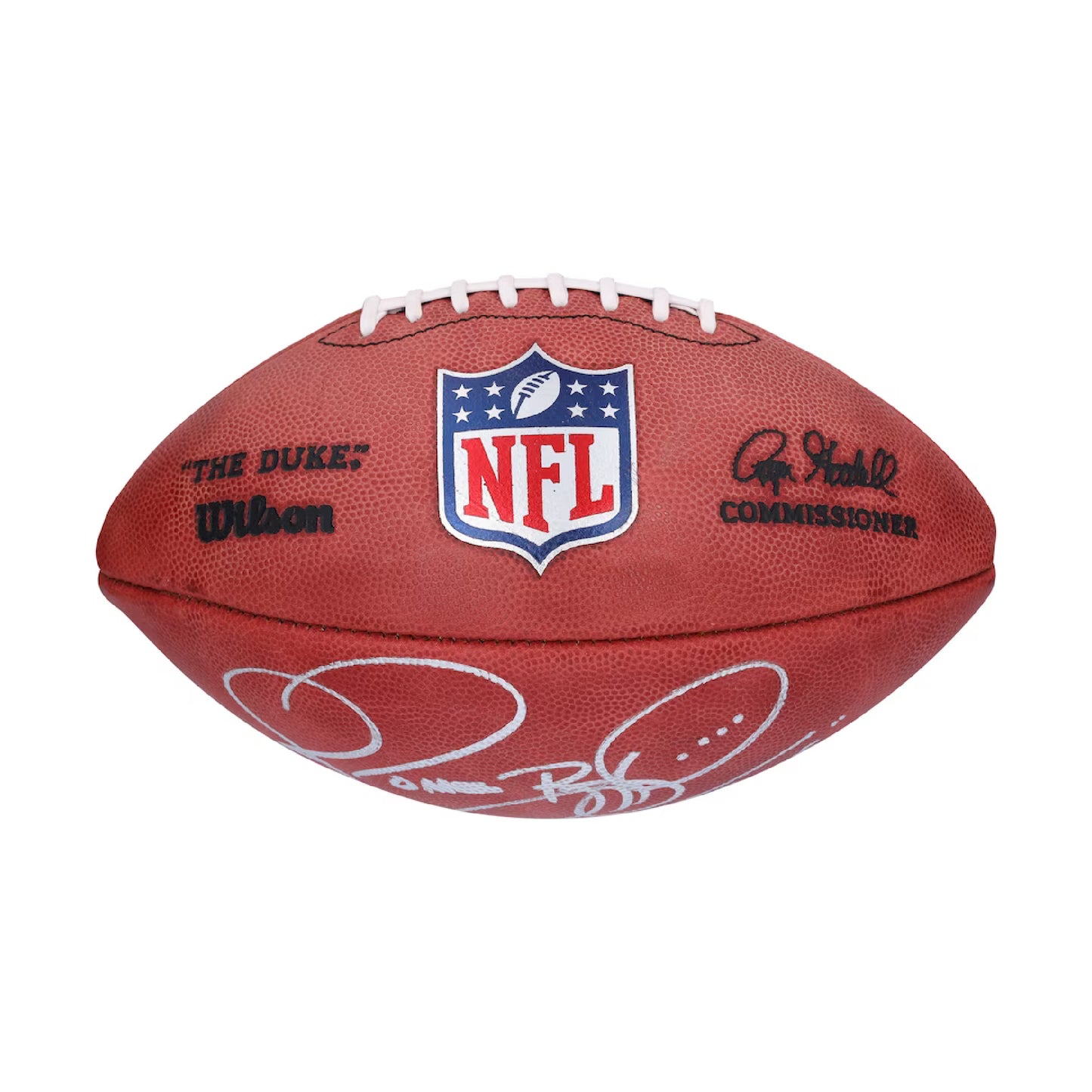 Fanatics Authentic Jerome Bettis Autographed Wilson "The Duke" Full Color Pro Football w/ "The Bus" Inscription