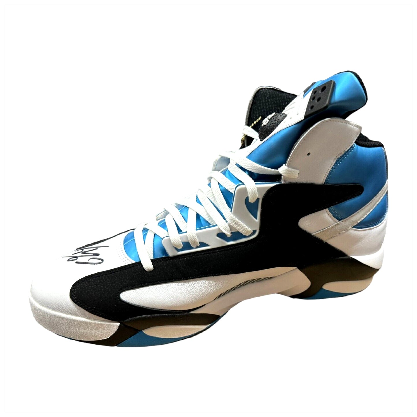 Fanatics Authentic Shaquille O'Neal Autographed Orlando Magic Reebok Blue/White Size 22 SHAQ Sneaker
