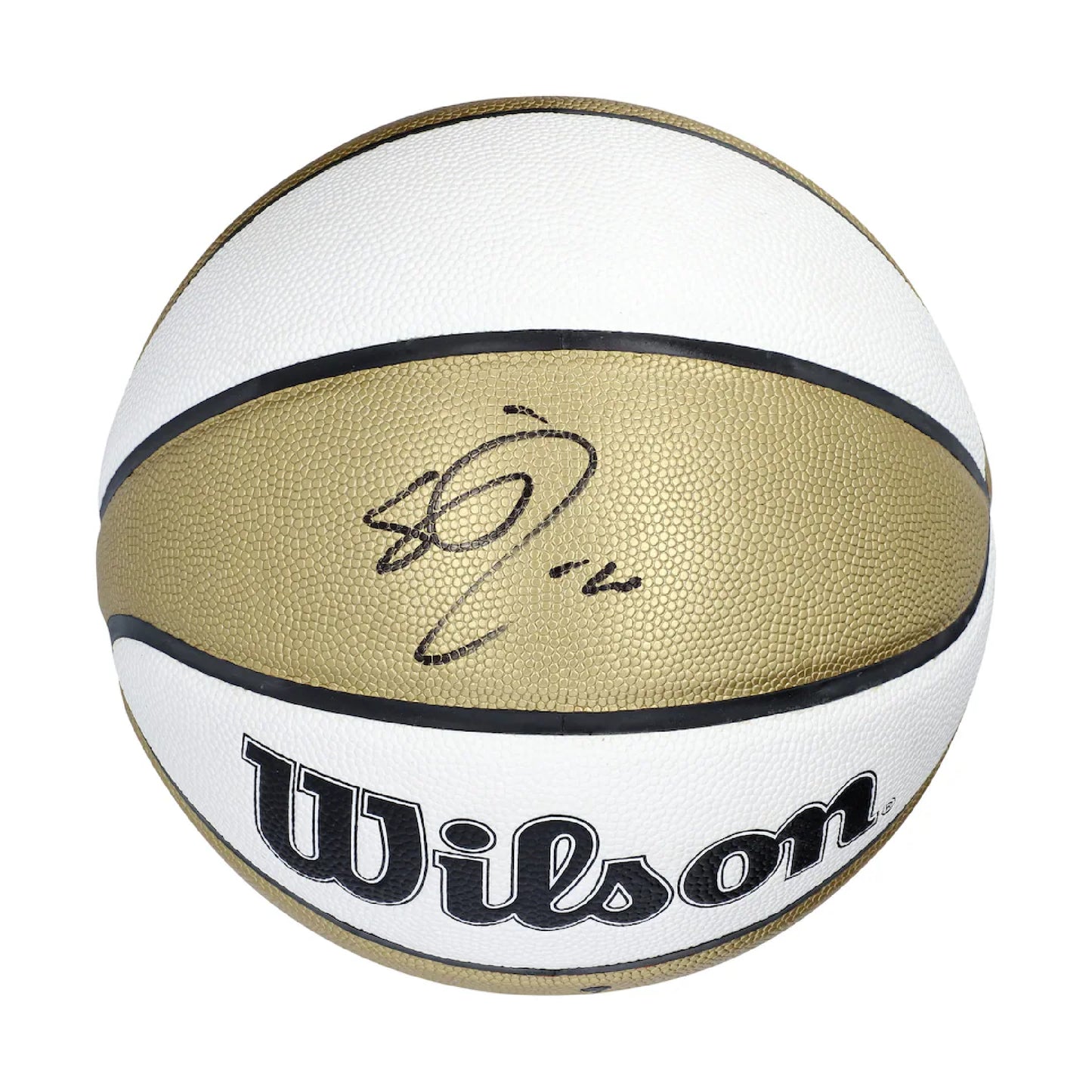 Fanatics Authentic Sabrina Ionescu Autographed New York Liberty Wilson White/Gold WNBA Basketball