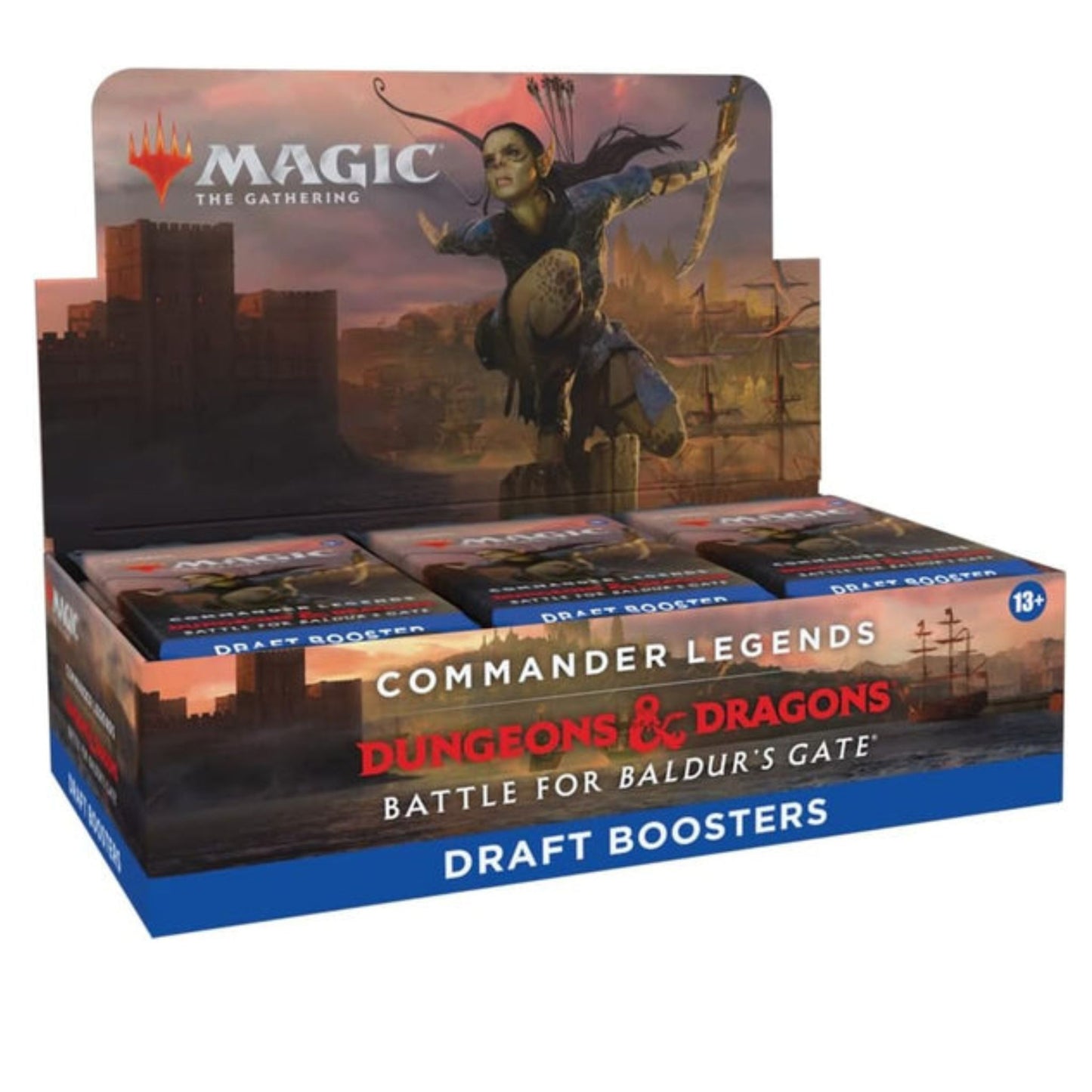 Magic The Gathering Commander Legends Battle for Baldur's Gate Draft Booster Box - Trading Card Market