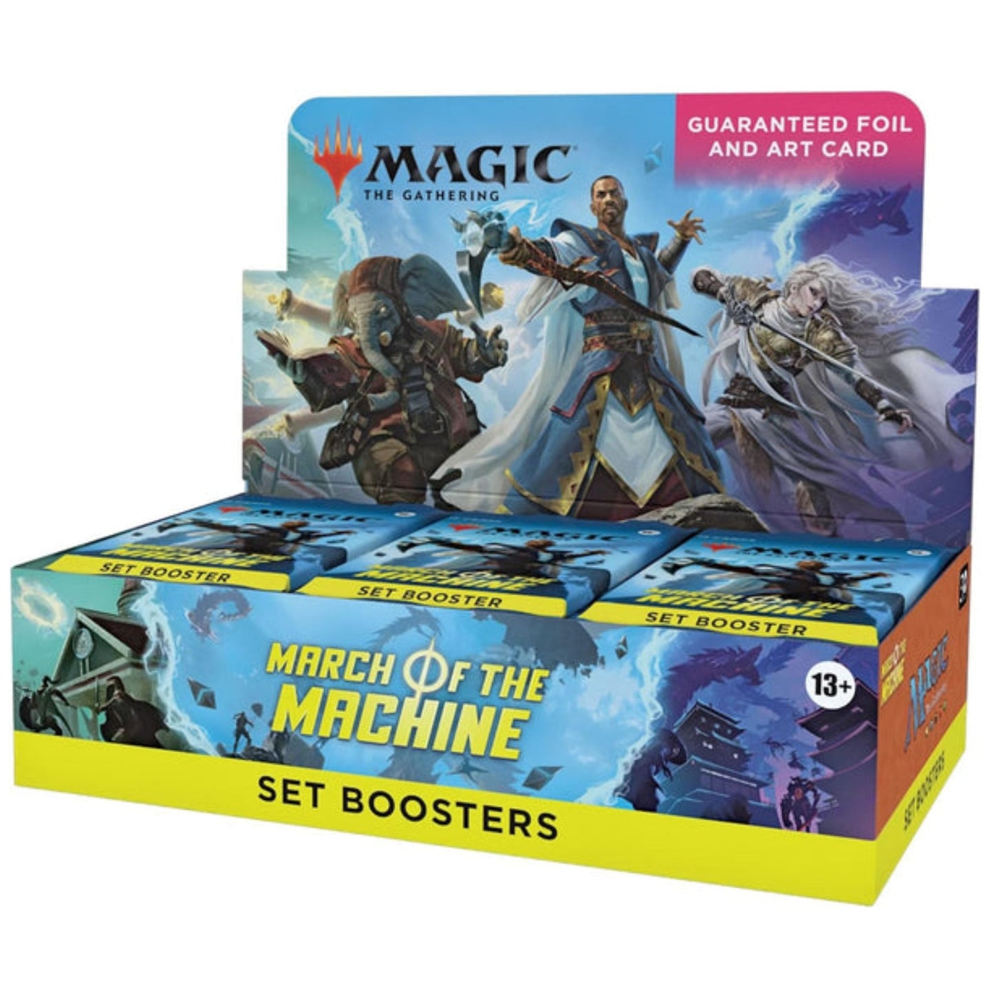 Magic The Gathering March of the Machine Set Booster Box - Trading Card Market