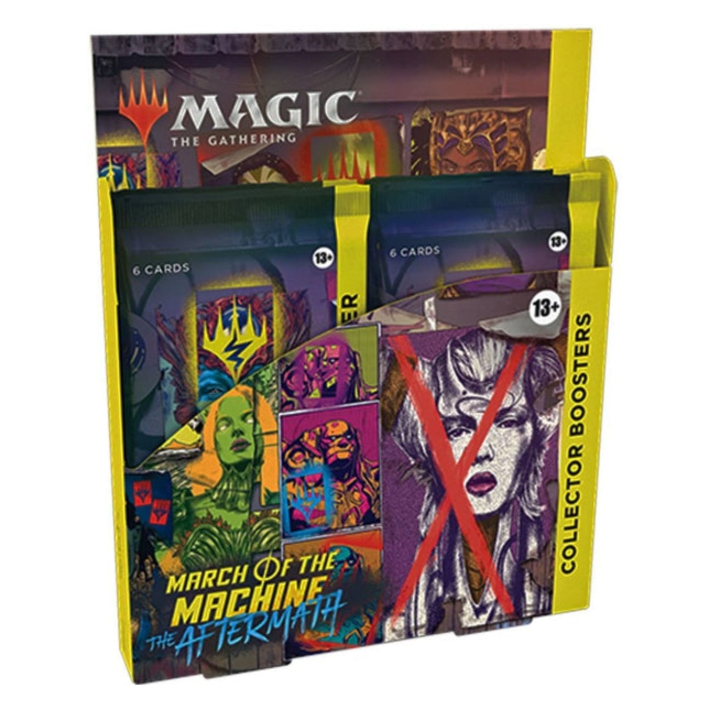 Magic The Gathering March of the Machine The Aftermath Collector Booster Box - Trading Card Market
