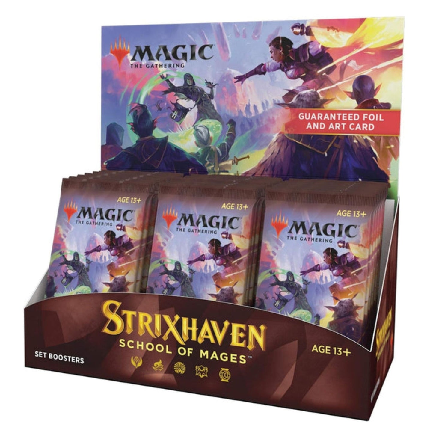Magic The Gathering Strixhaven School of Mages Set Booster Box - Trading Card Market