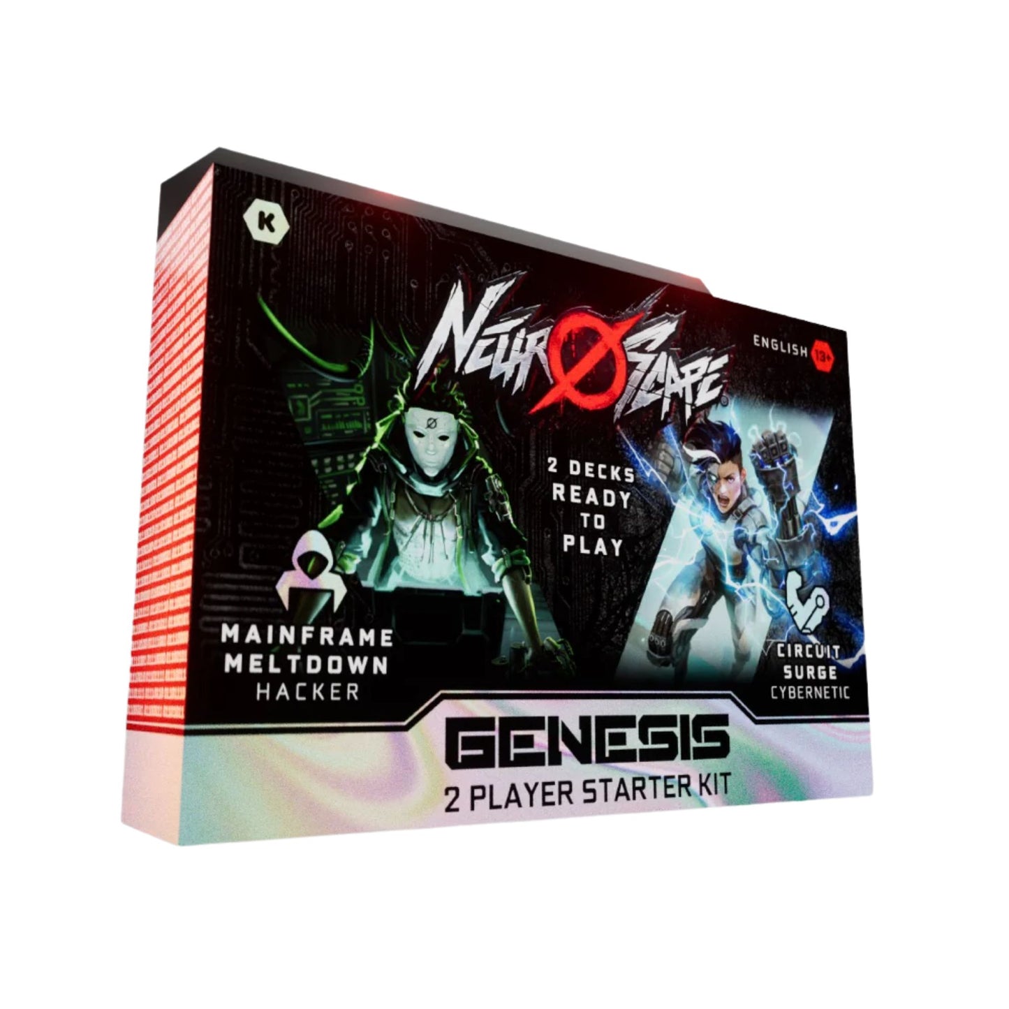 Neuroscape Genesis 2 - Player Starter Kit (Hacker/Cybernetic) (Presell) - Trading Card Market