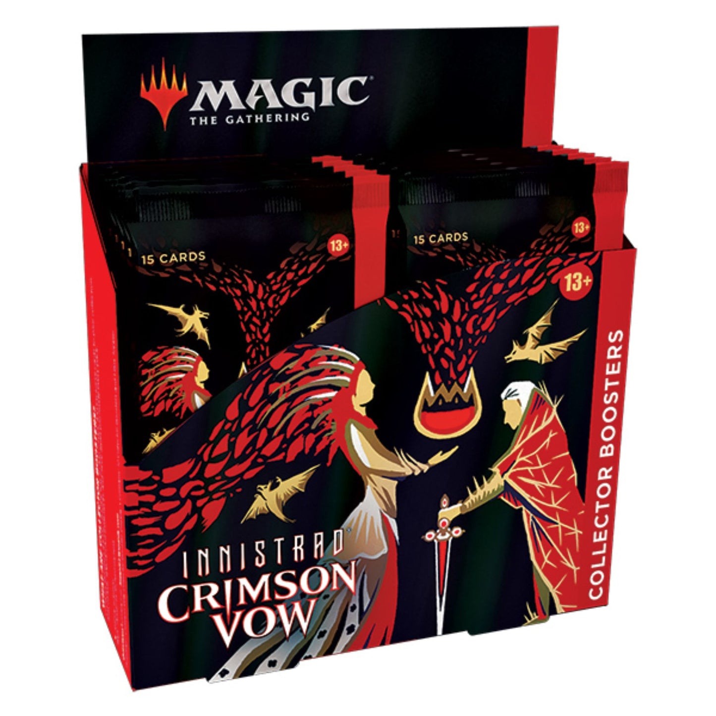 Magic The Gathering Innistrad Crimson Vow Collector Booster Box - Trading Card Market