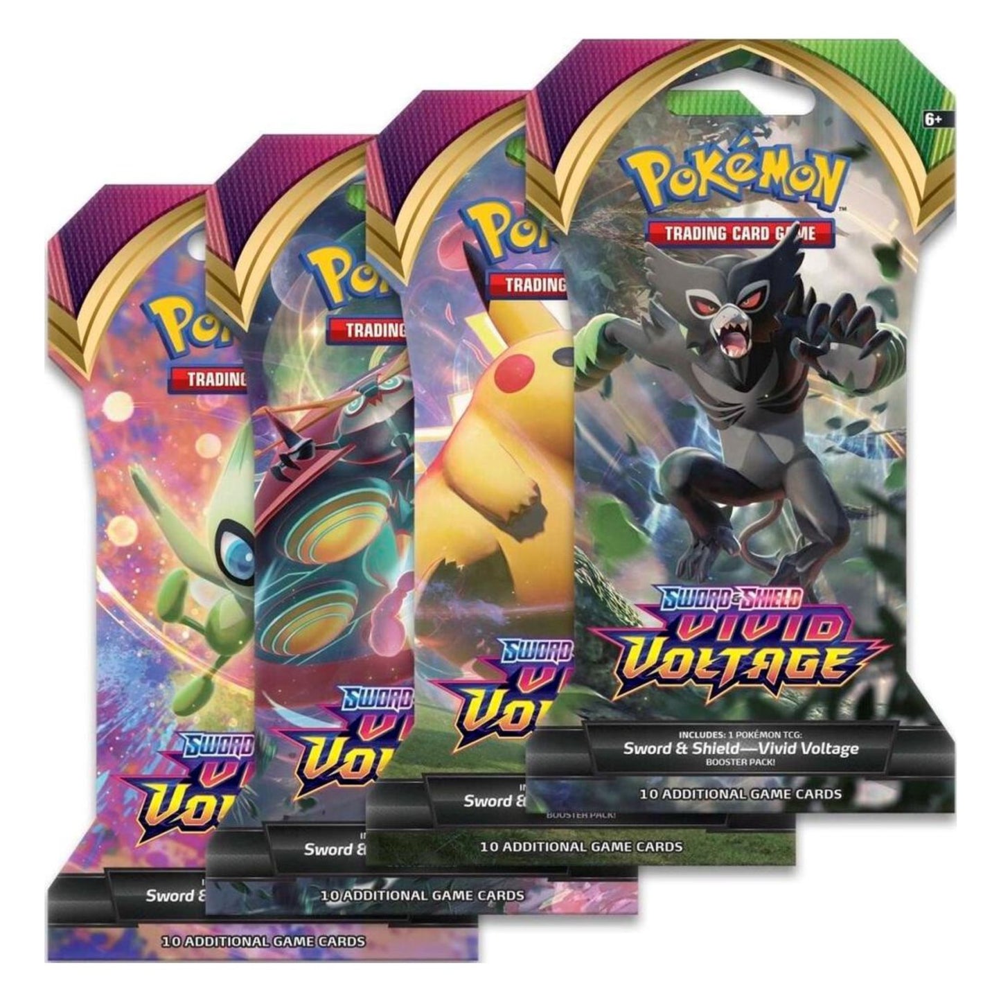 Pokemon VIvid Voltage Sleeved Booster Pack - Trading Card Market