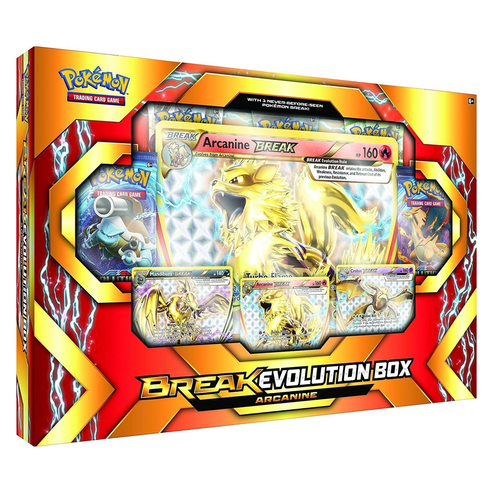 Pokemon Break Evolution Arcanine Box Set - Trading Card Market
