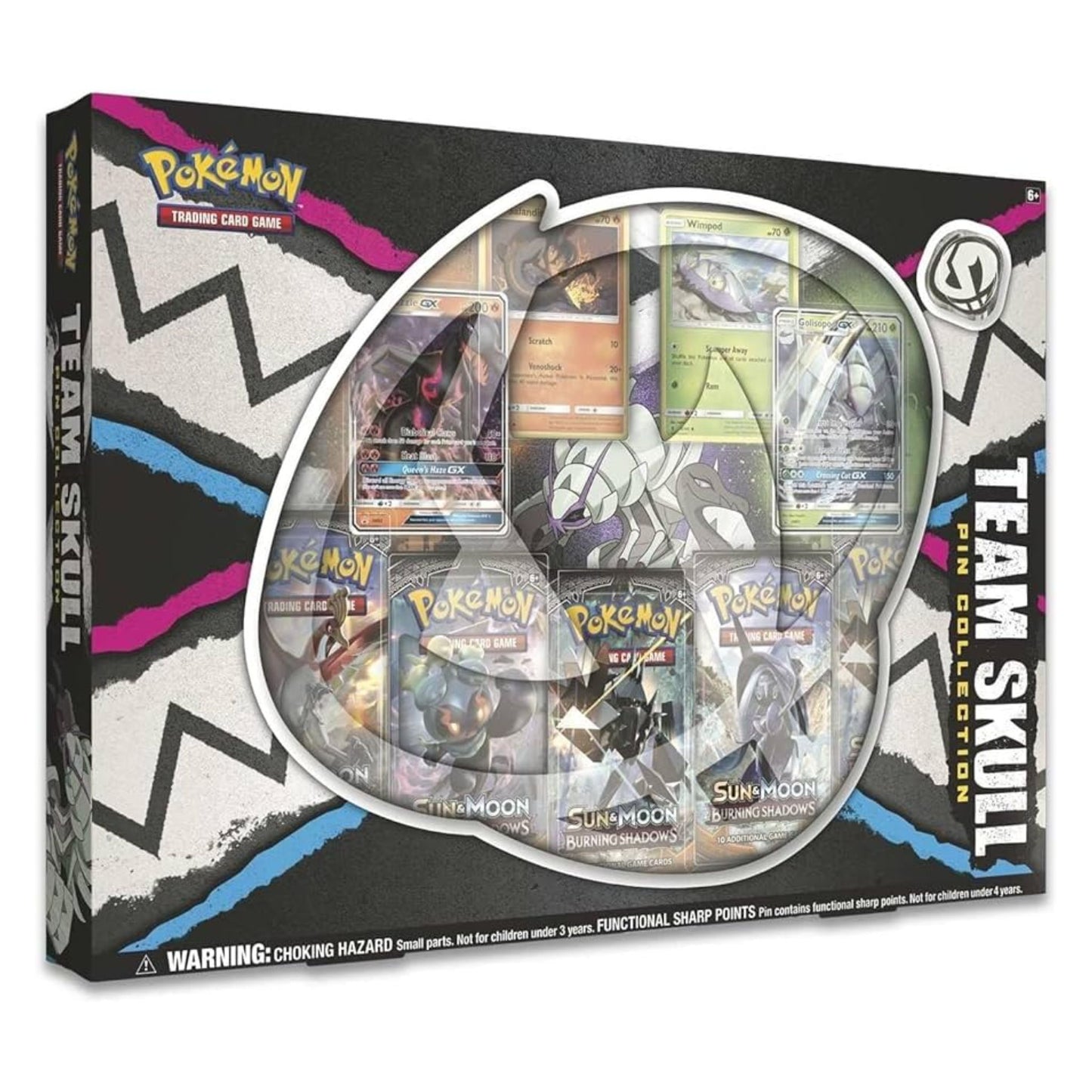 Pokemon Team Skull Pin Collection Box