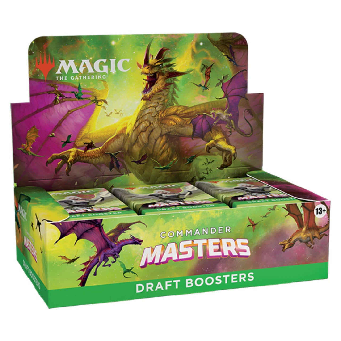 Magic The Gathering Commander Masters Draft Booster Box - Trading Card Market