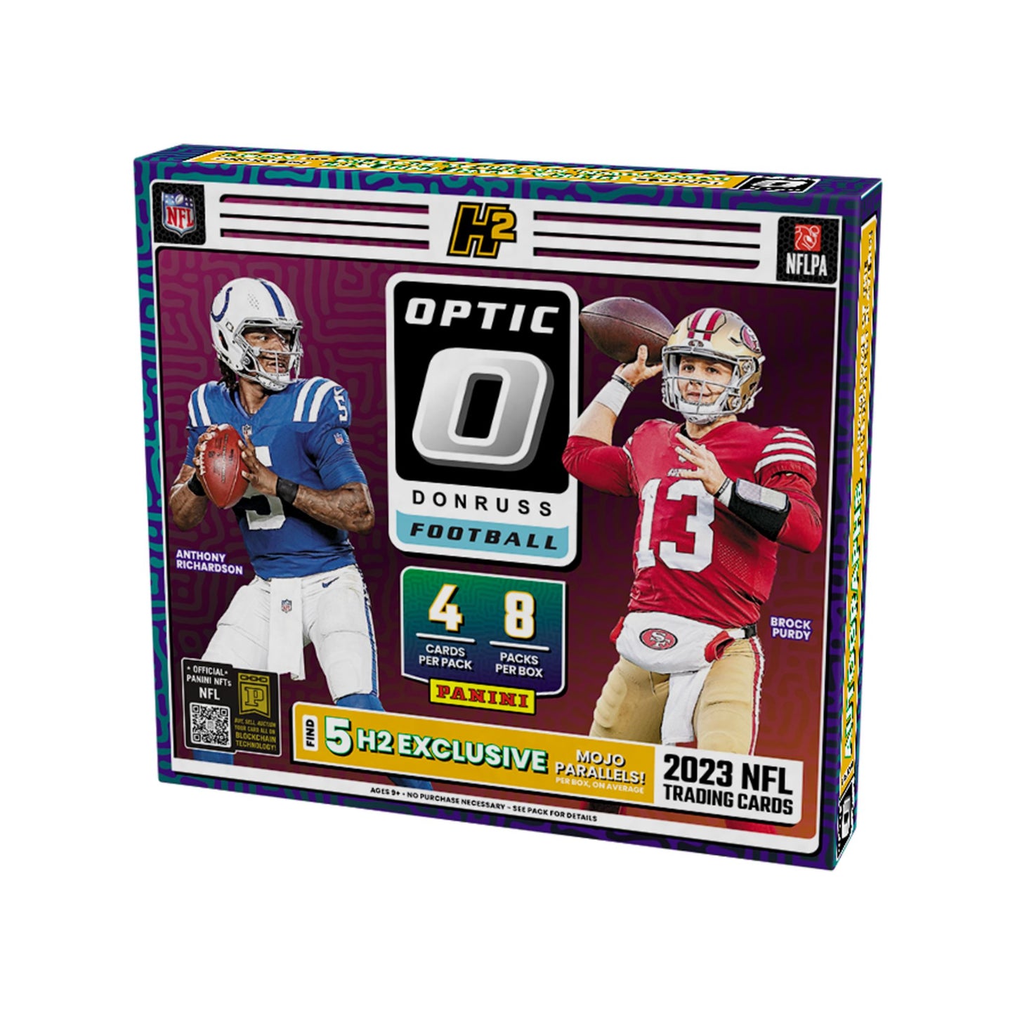 2023 Panini Donruss Optic Football H2 Box - Trading Card Market