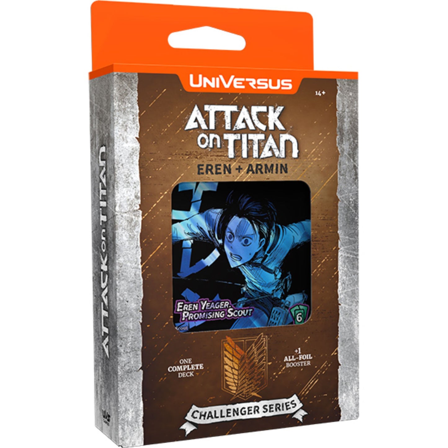 UniVersus Attack on Titan Battle for Humanity Challenger Series Display (4 Decks) - Trading Card Market