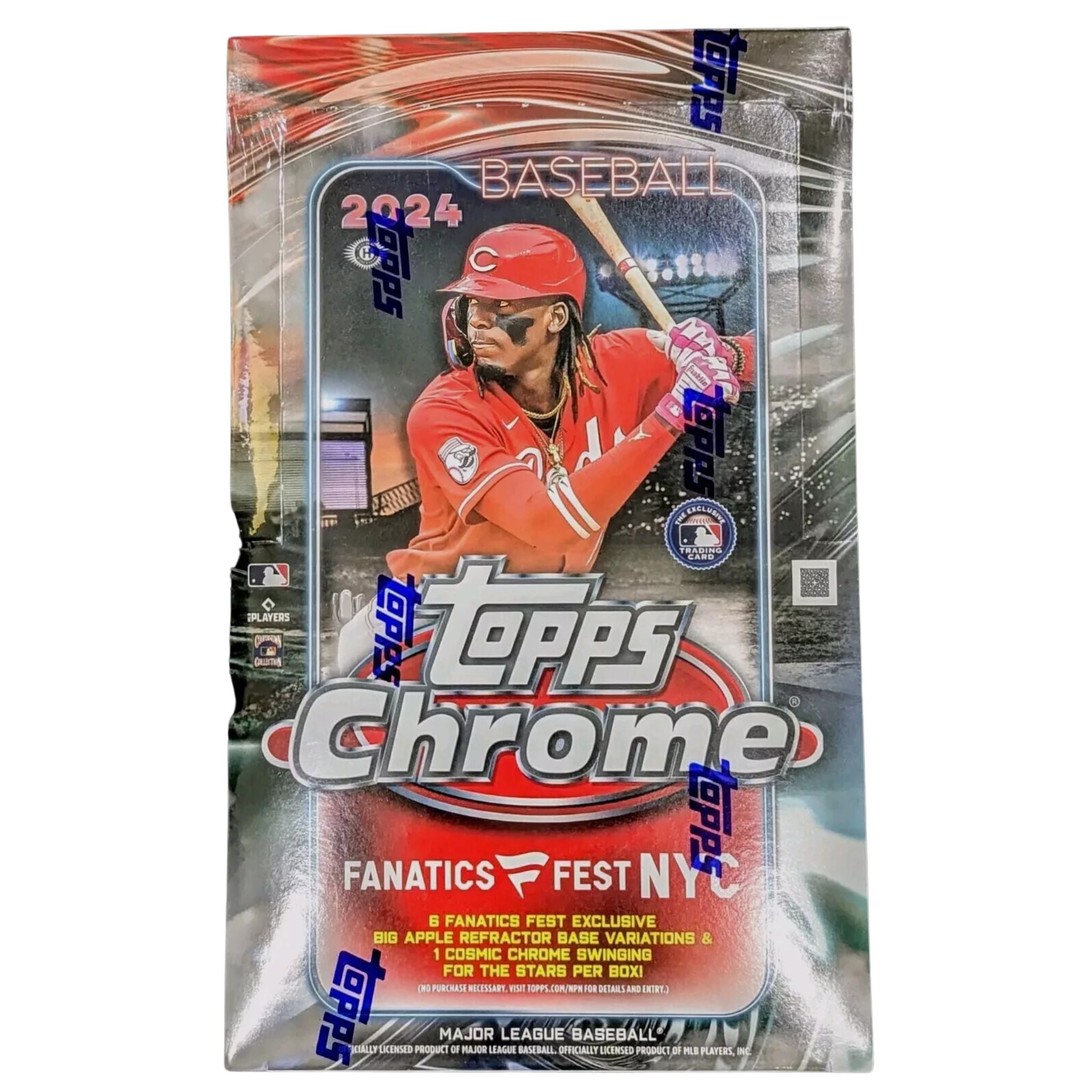 2024 Topps Chrome Baseball Fanatics Fest NYC Exclusive Hobby Box