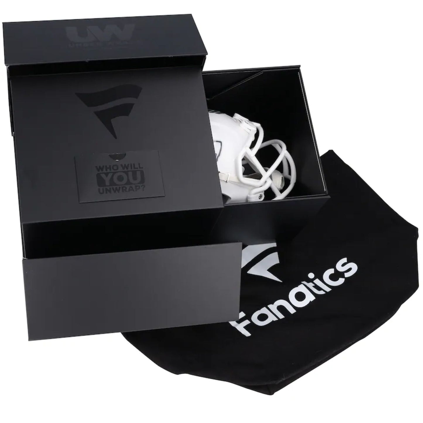 2024 Fanatics Under Wraps NFL Draft Signed Mini Helmet Box