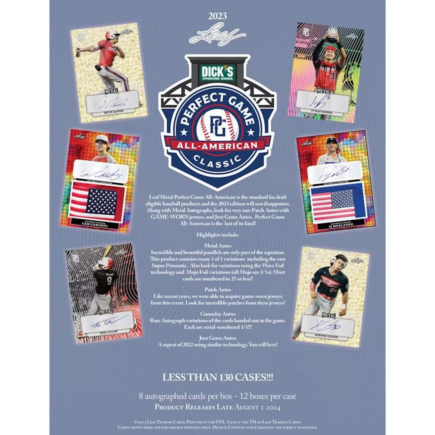2023 Leaf Perfect Game All - American Classic Baseball Hobby Box - Trading Card Market