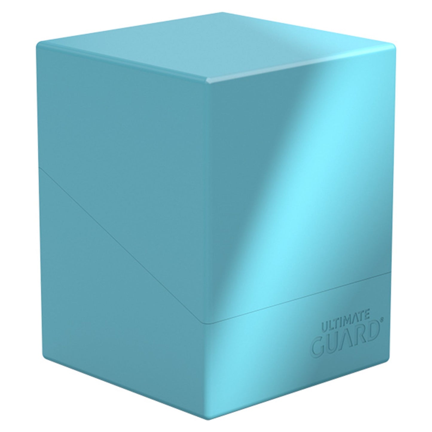 Ultimate Guard Deck Case Boulder Solid Turquoise - Trading Card Market