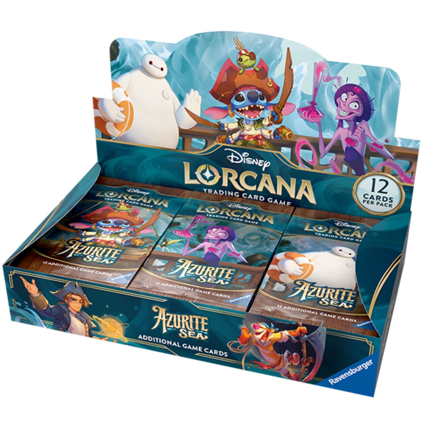 Disney Lorcana Azurite Sea Booster Box - Trading Card Market