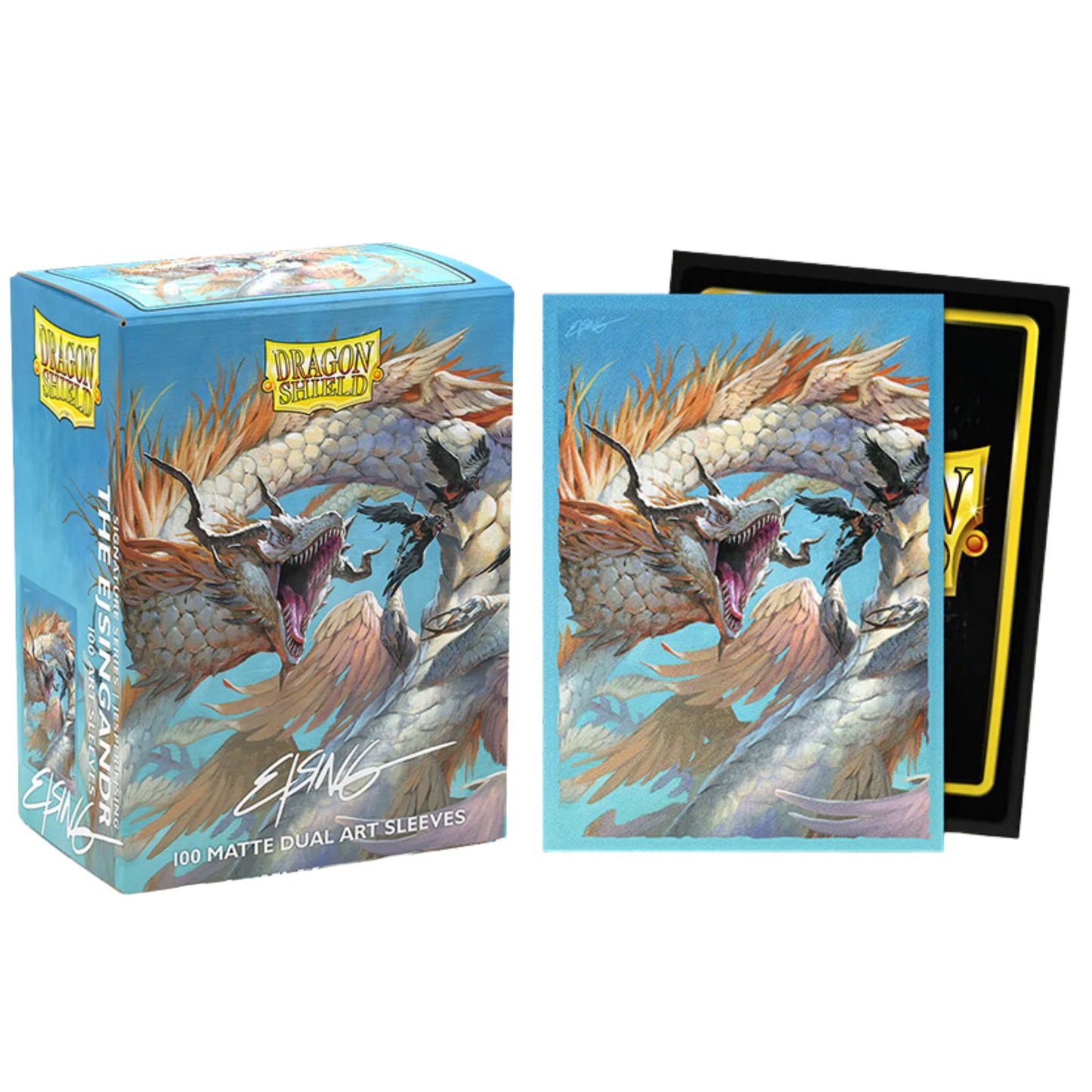 Dragon Shield Sleeves Standard Dual Matte The Ejsingandr Art - Trading Card Market
