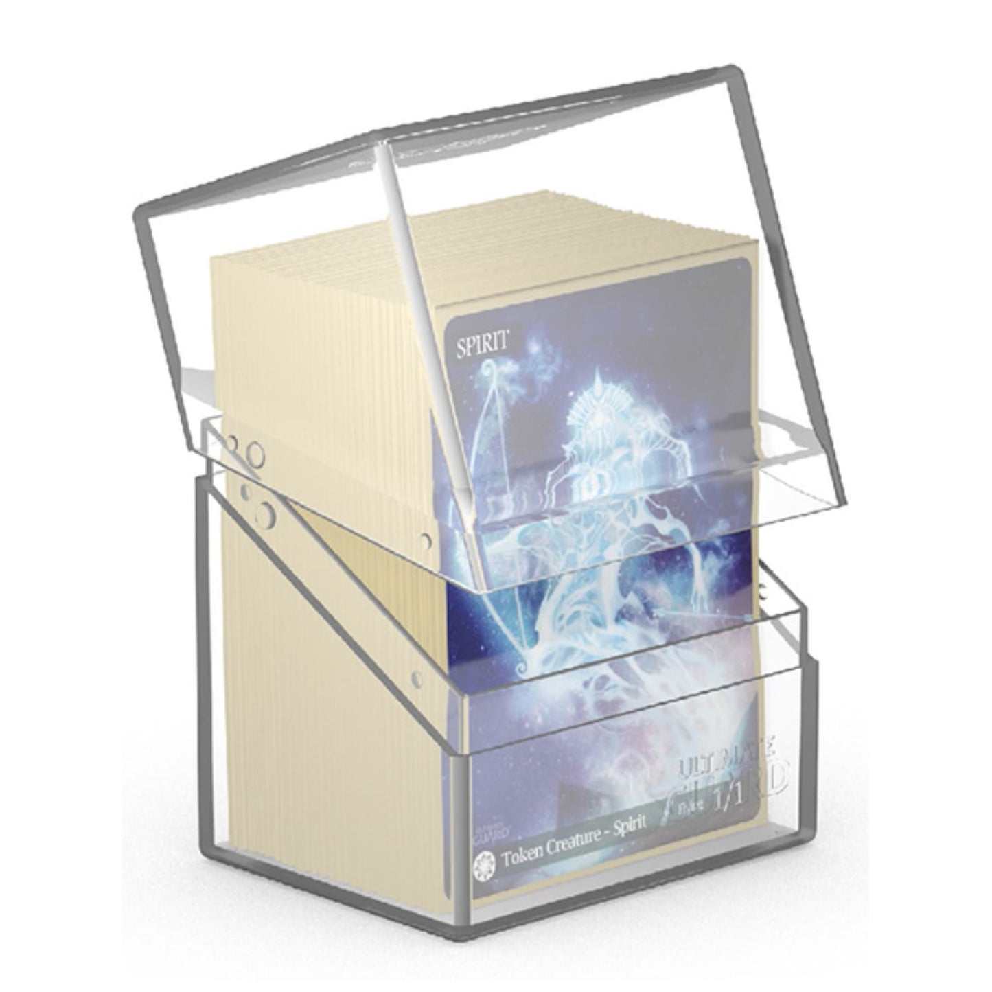 Ultimate Guard Boulder Deck Case 80+ Standard Size Clear - Trading Card Market