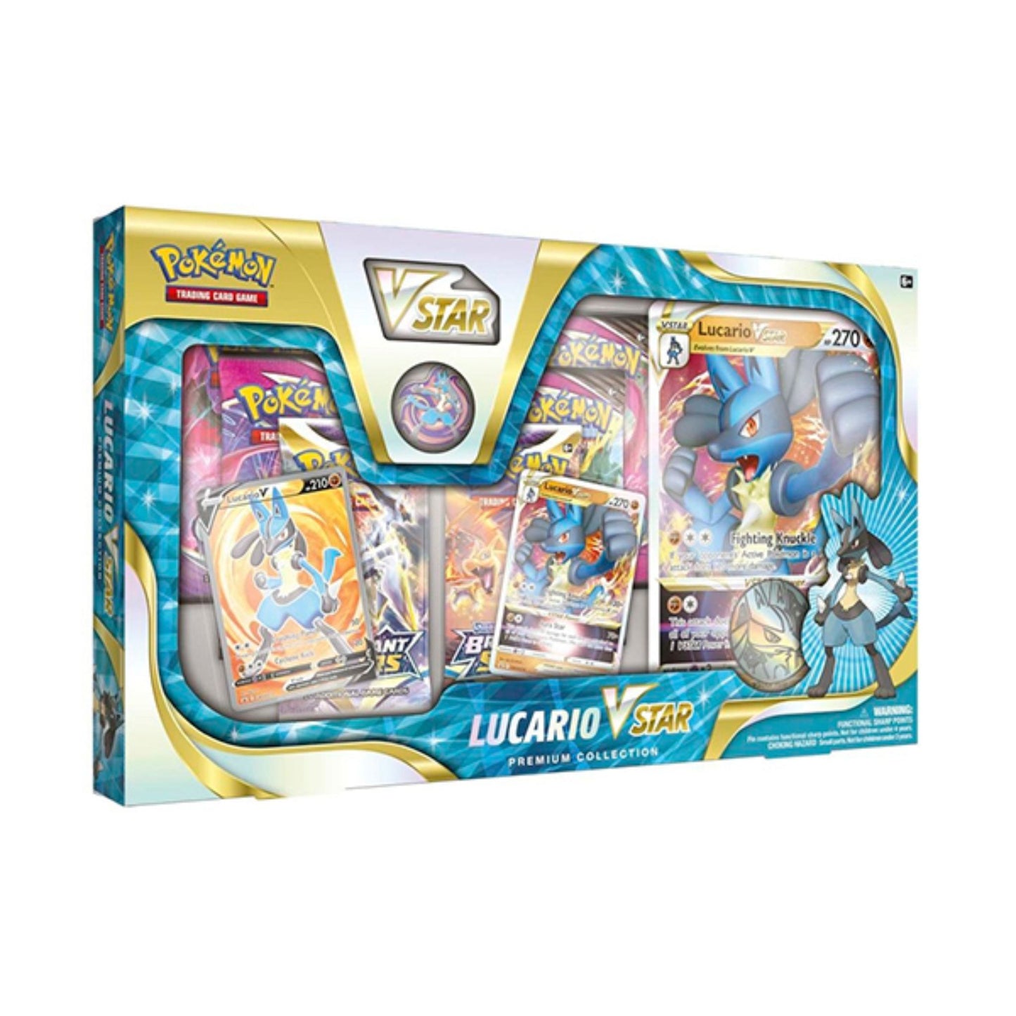 Pokemon Lucario VStar Premium Collection - Trading Card Market