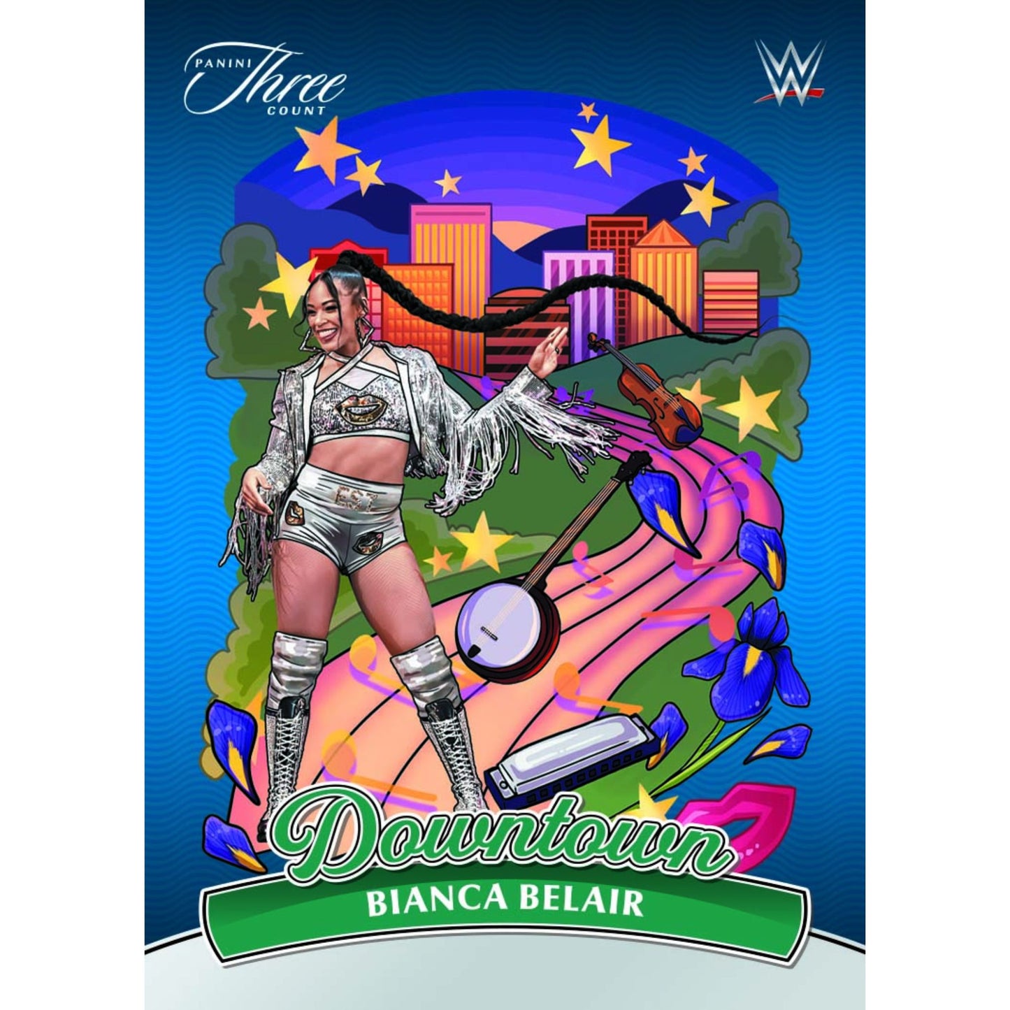 2024 Panini Three Count WWE Wrestling Cards - Bianca Belair
