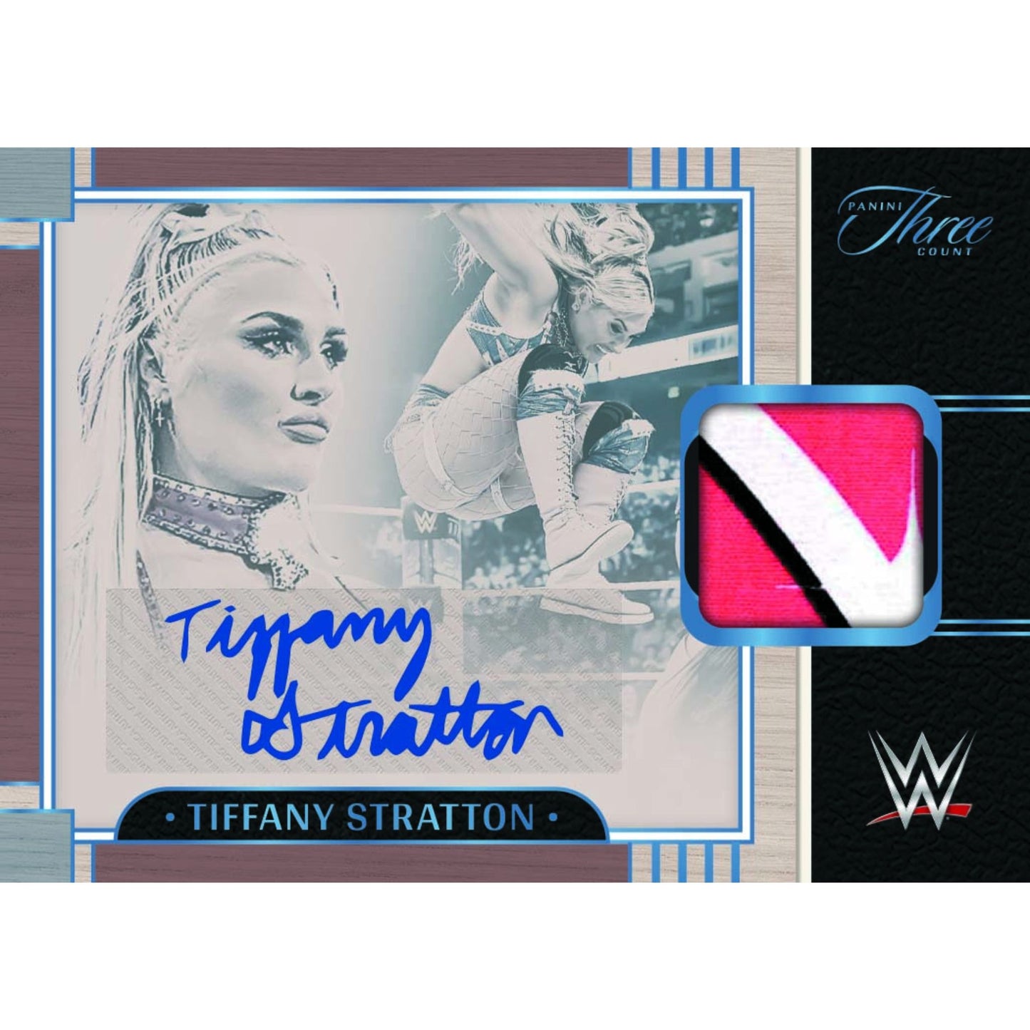 2024 Panini Three Count WWE Wrestling Cards - Tiffany Stratton