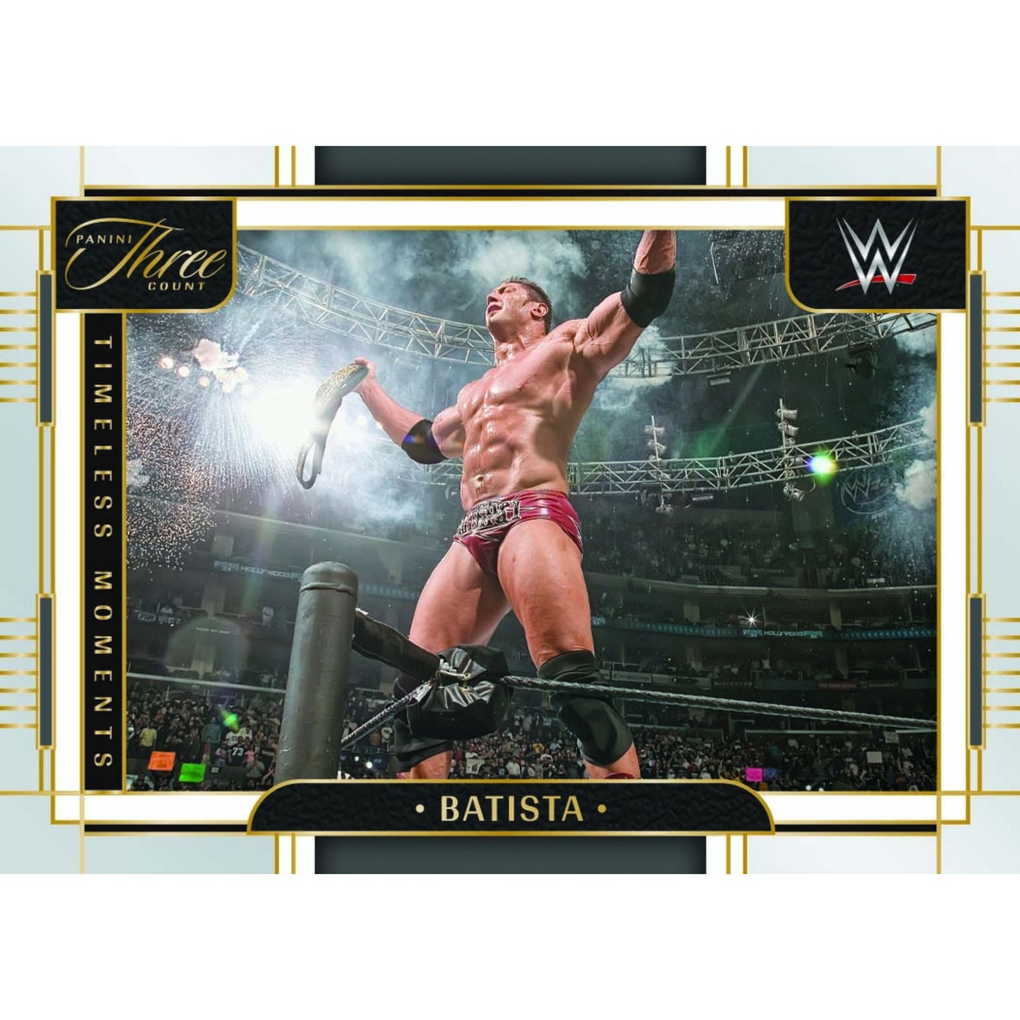 2024 Panini Three Count WWE Wrestling Cards - Batista