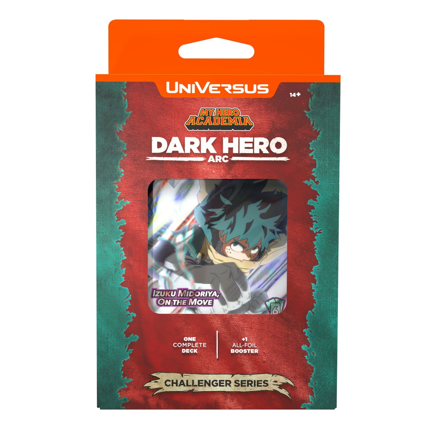 UniVersus My Hero Academia Dark Hero Arc Challenger Series Box (Back - to - School Sale) - Trading Card Market