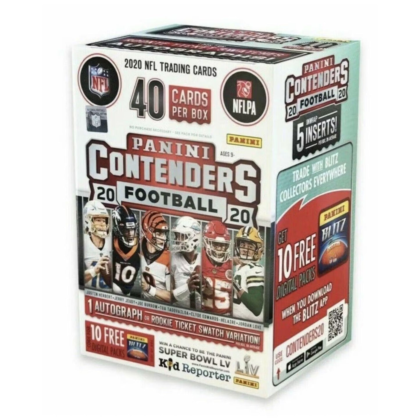 2020 Panini Contenders Football Blaster Box - Trading Card Market