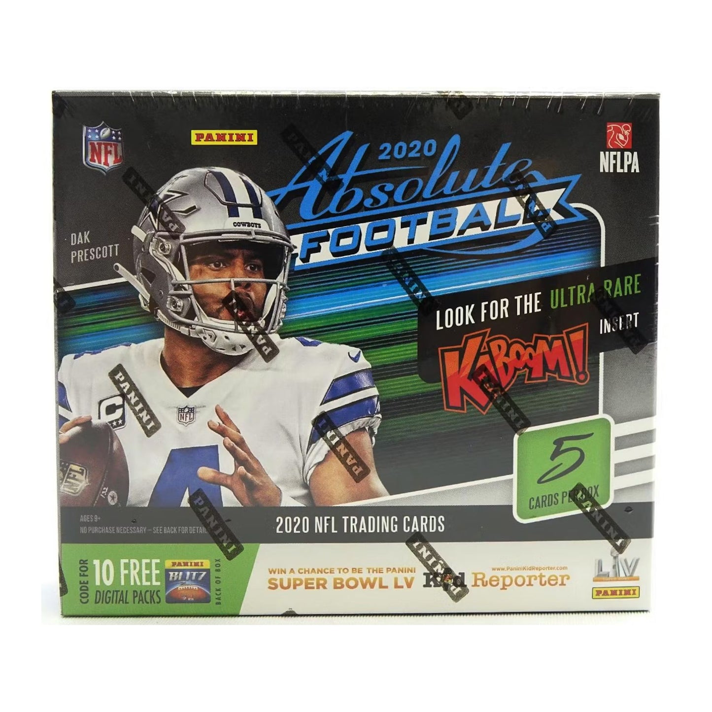 2020 Panini Absolute Football Hobby Box - Trading Card Market