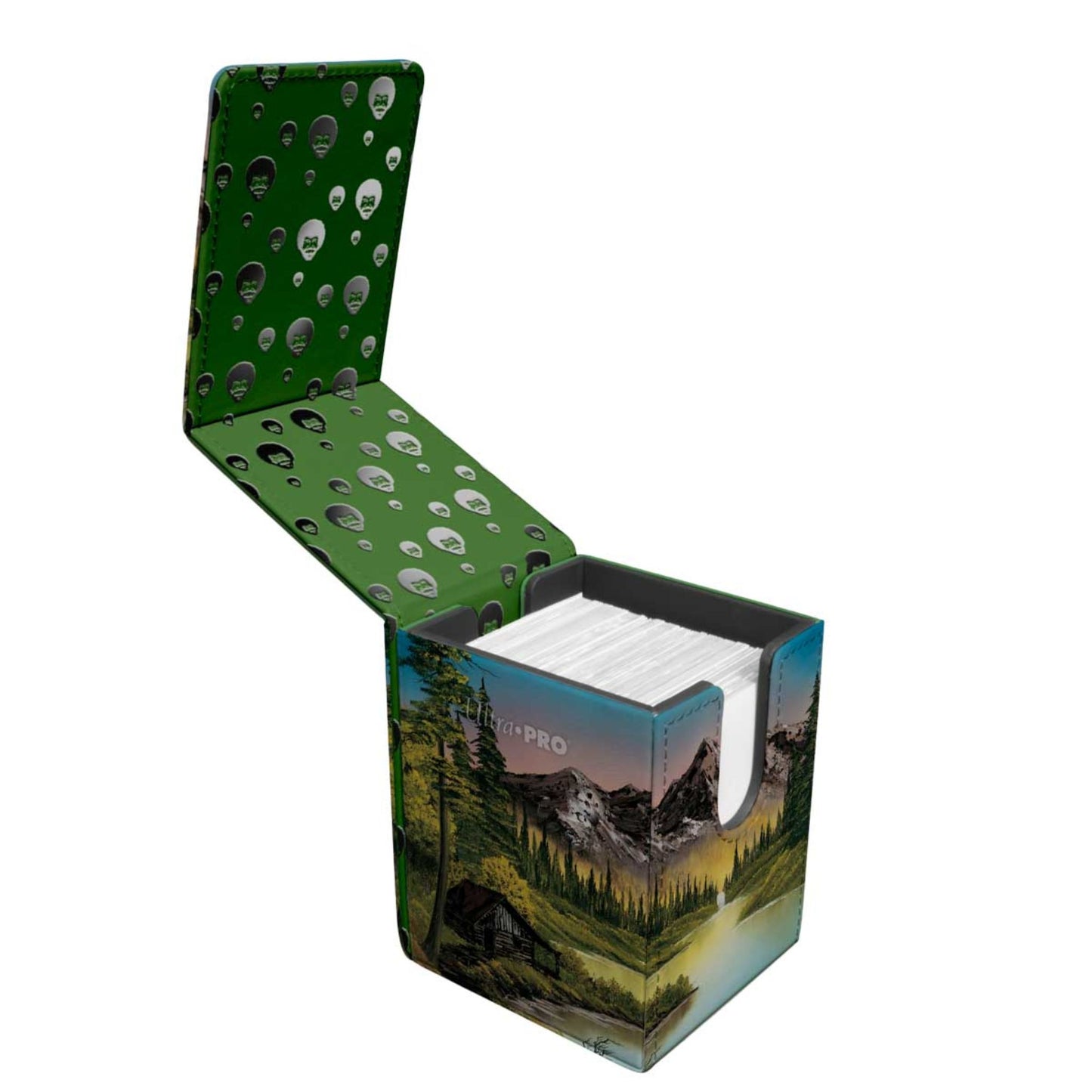 Ultra Pro Bob Ross Deckbox Alcove Mountain Retreat - Trading Card Market