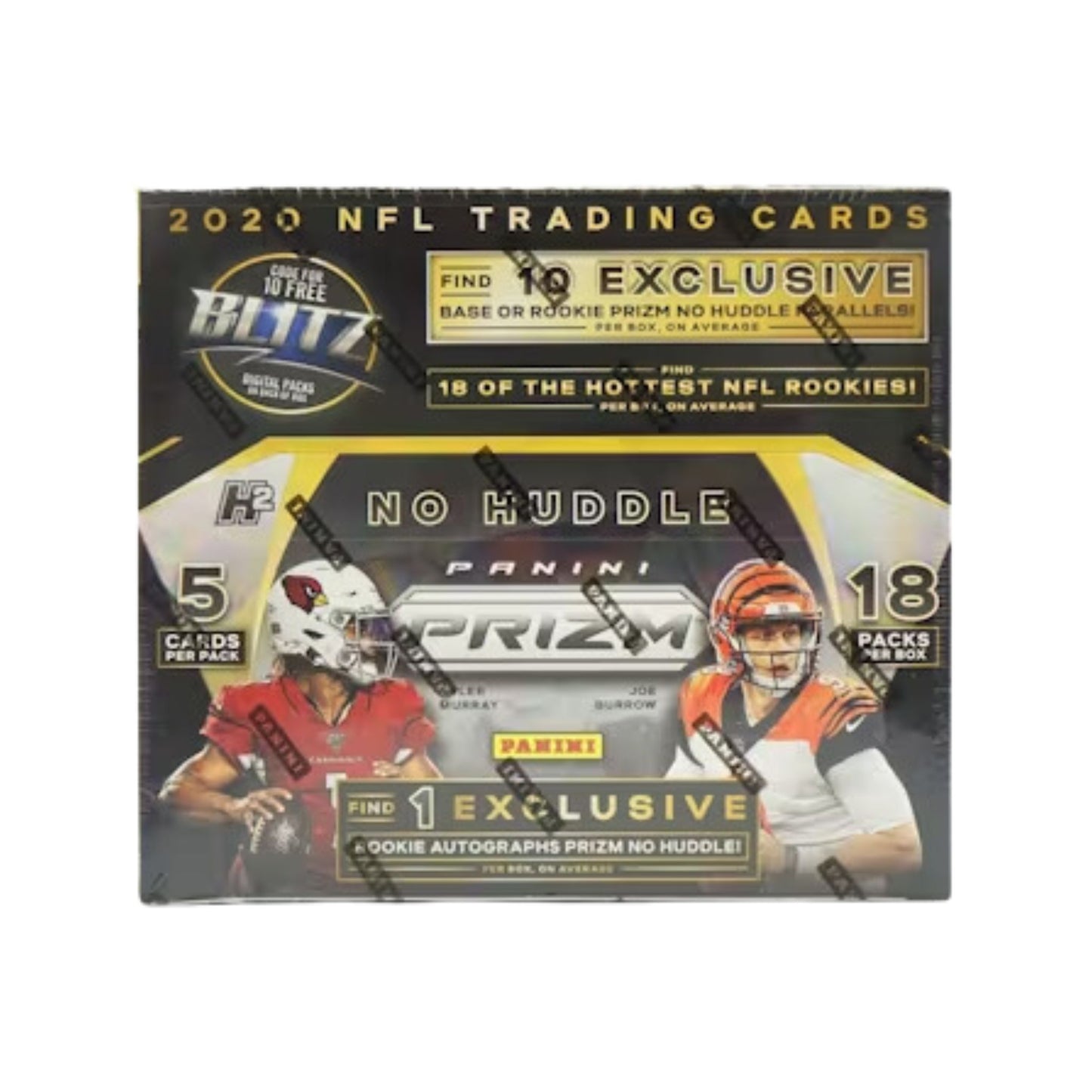 2020 Panini Prizm No Huddle Football Box - Trading Card Market