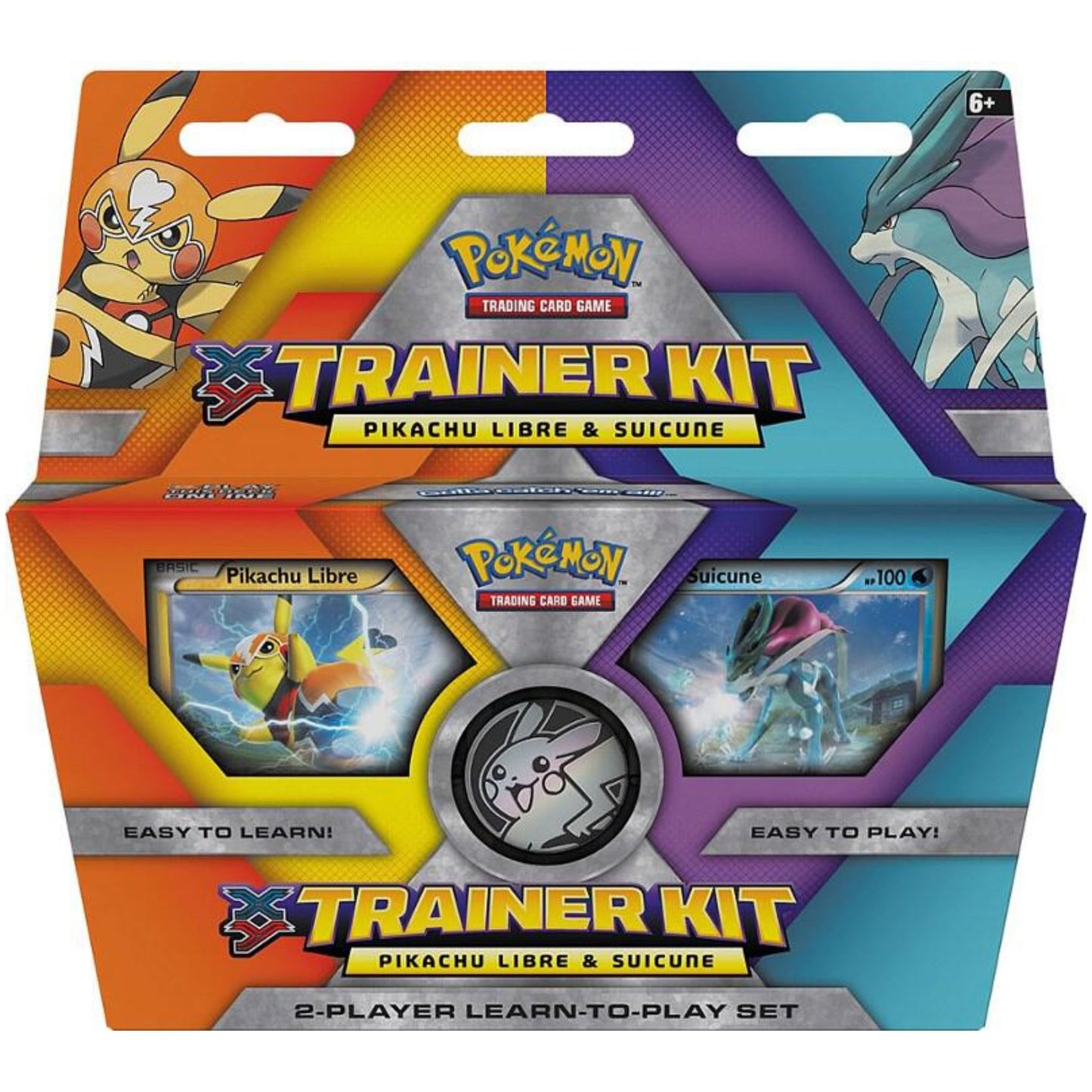 Pokemon XY Pikachu Libre & Suicune Trainer Kit