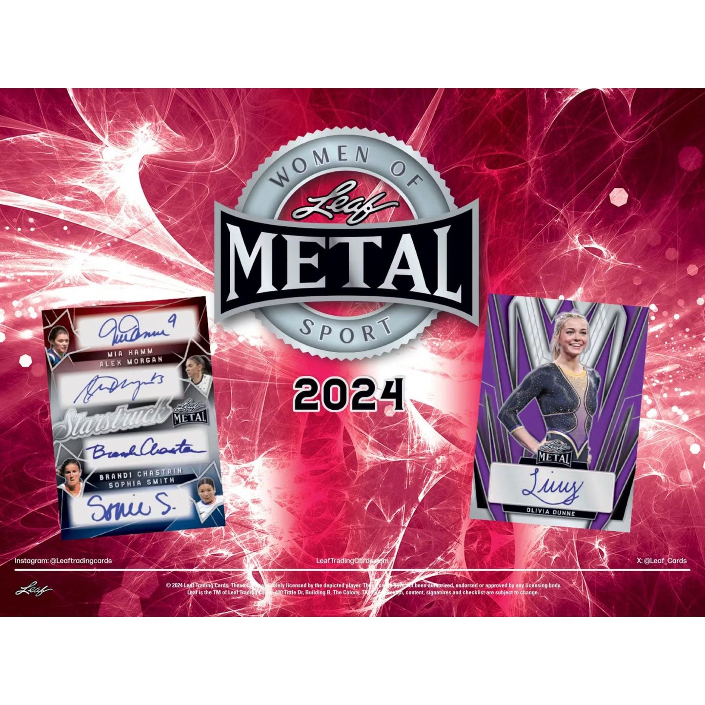 2024 Leaf Metal Women of Sport Hobby Box - Trading Card Market