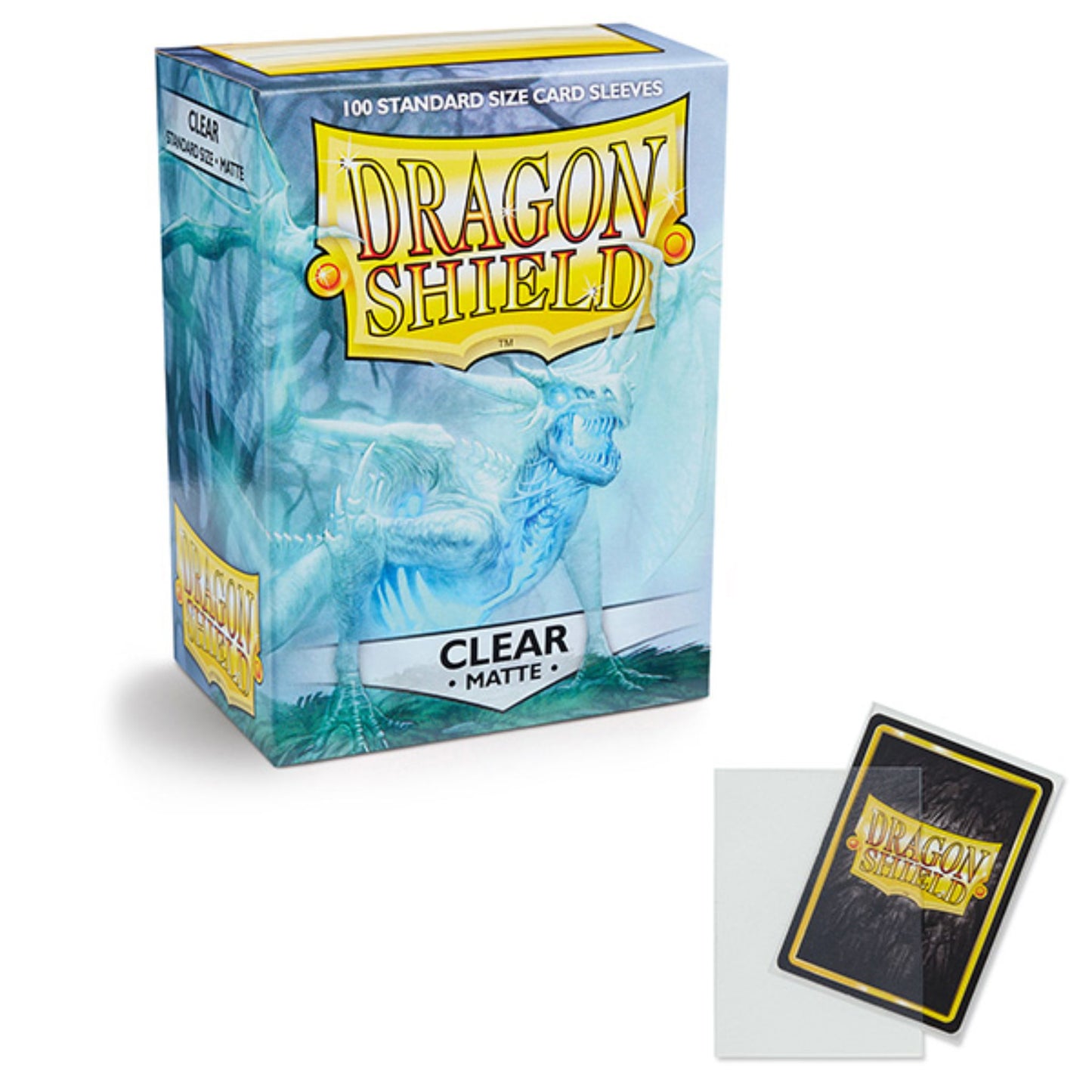 Dragon Shield Standard Matte Clear Sleeves