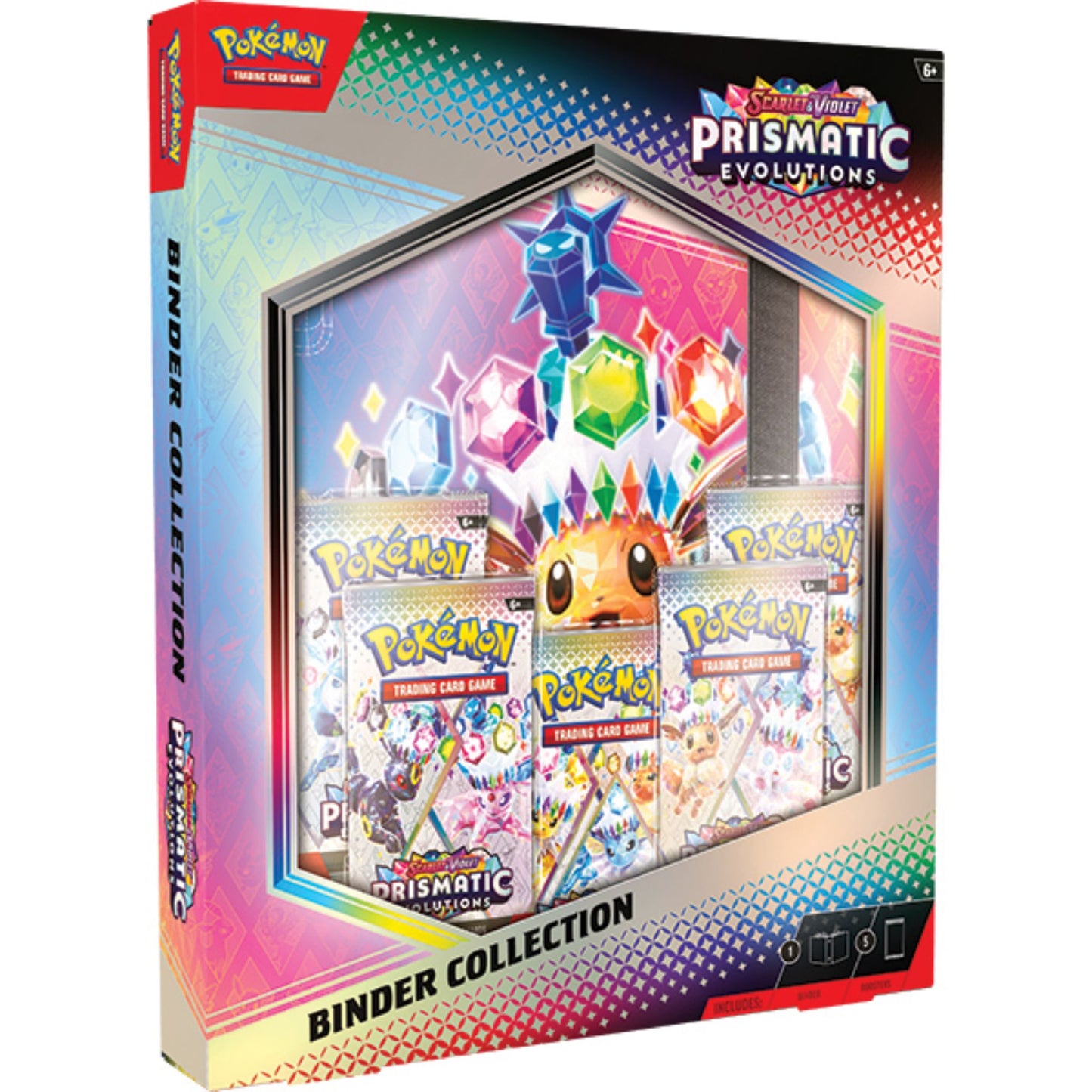 Pokemon Scarlet & Violet Prismatic Evolutions Binder Collection