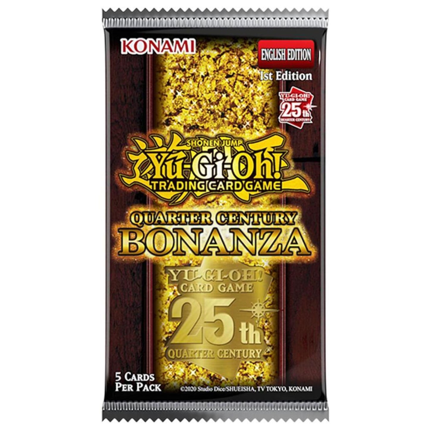Yu - Gi - Oh Quarter Century Bonanza Booster Pack - Trading Card Market