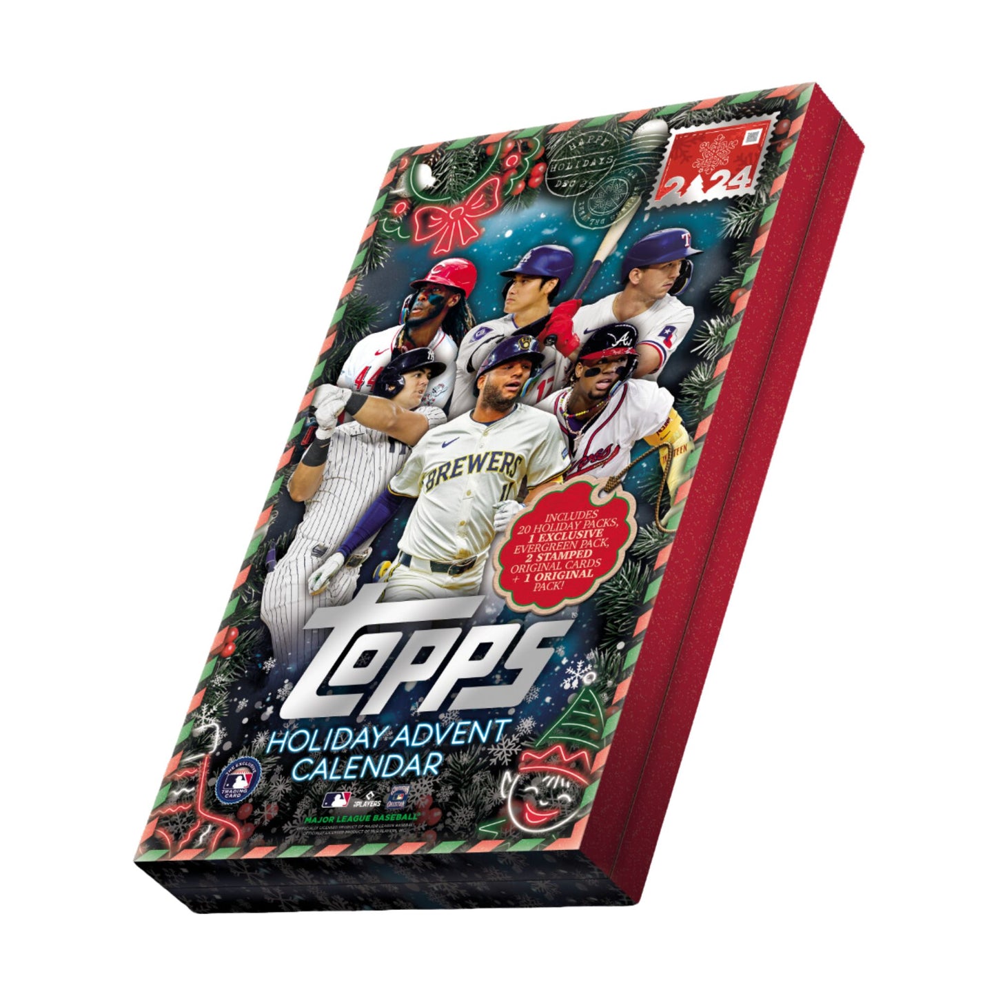 2024 Topps Baseball Holiday Advent Calendar