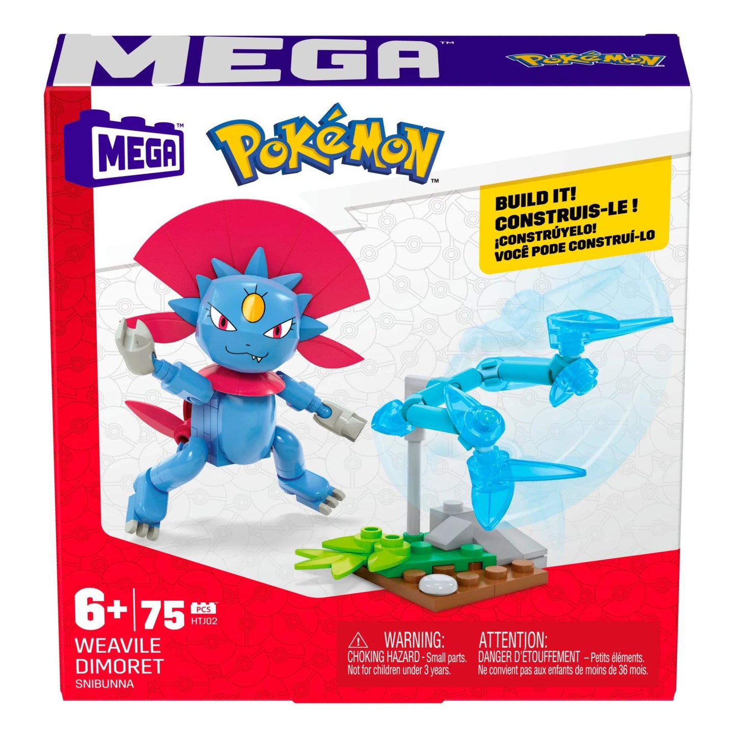 Mattel Mega Construx Pokemon Power Pack Weavile - Trading Card Market