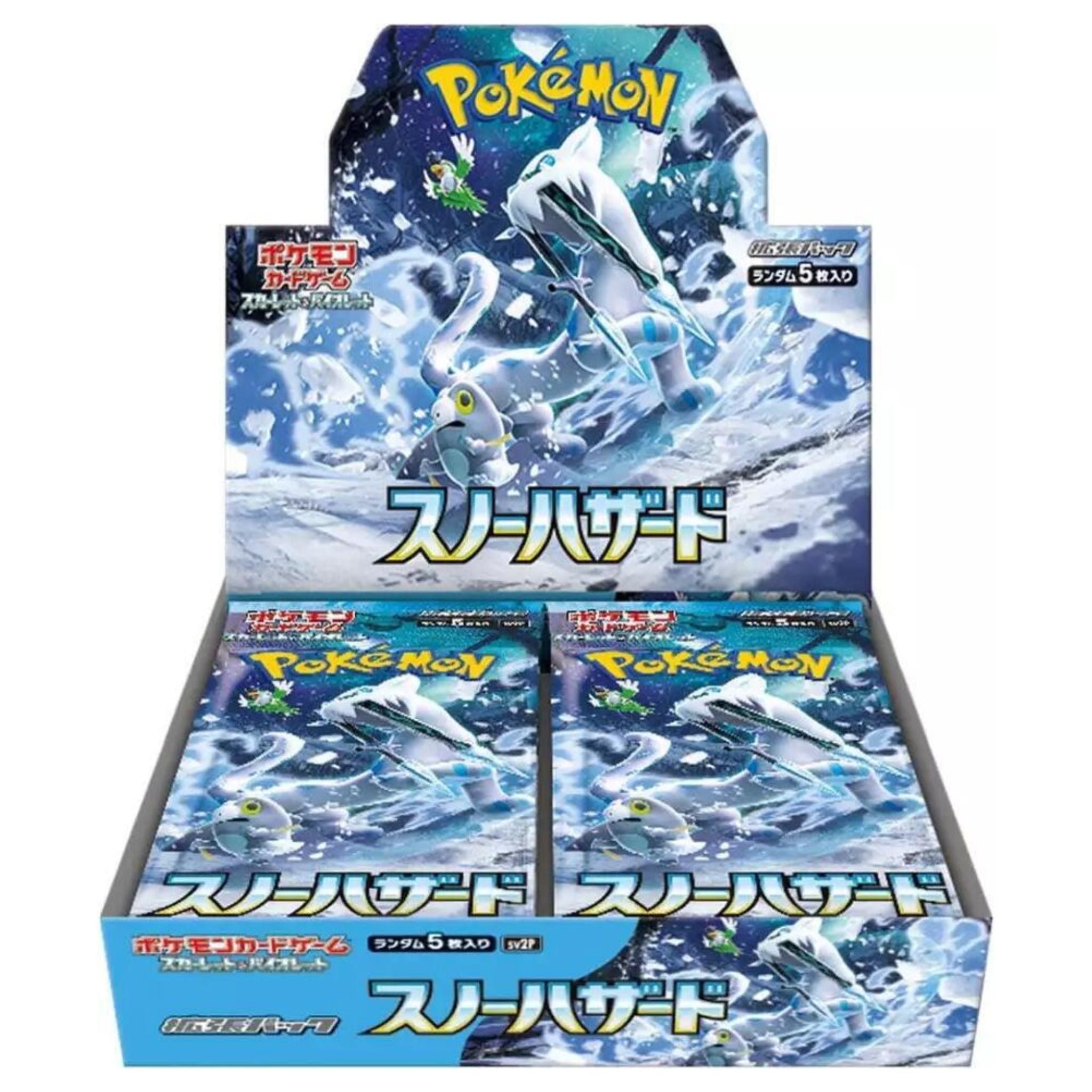 Pokemon Sword & Shield Snow Hazard Japanese Booster Box – Trading