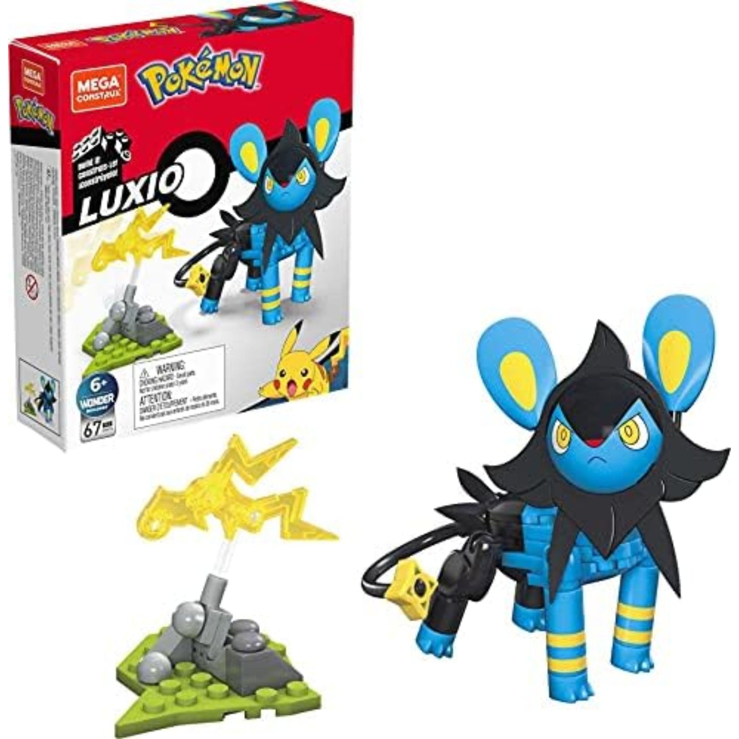Mattel Mega Construx Pokemon Power Pack Luxio - Trading Card Market
