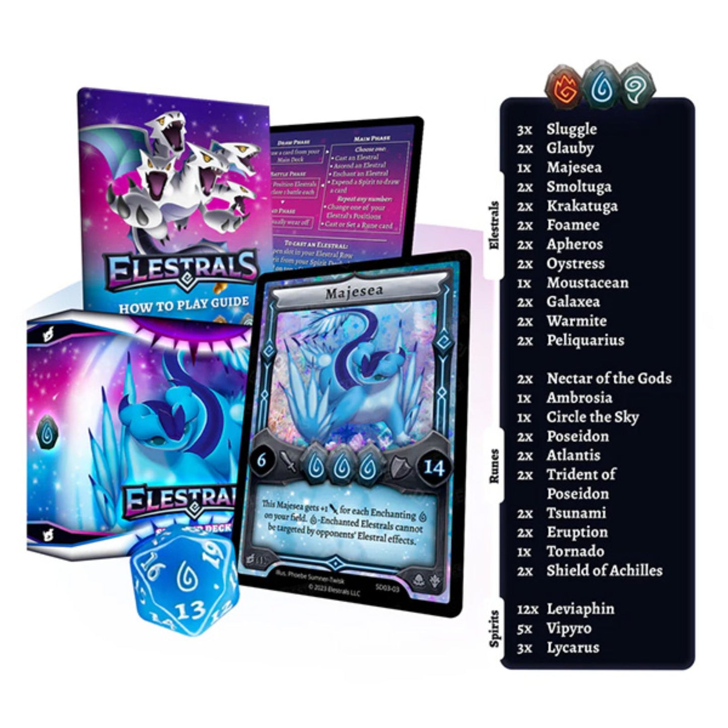 Elestrals 1st Edition Starter Deck Majesea - Trading Card Market