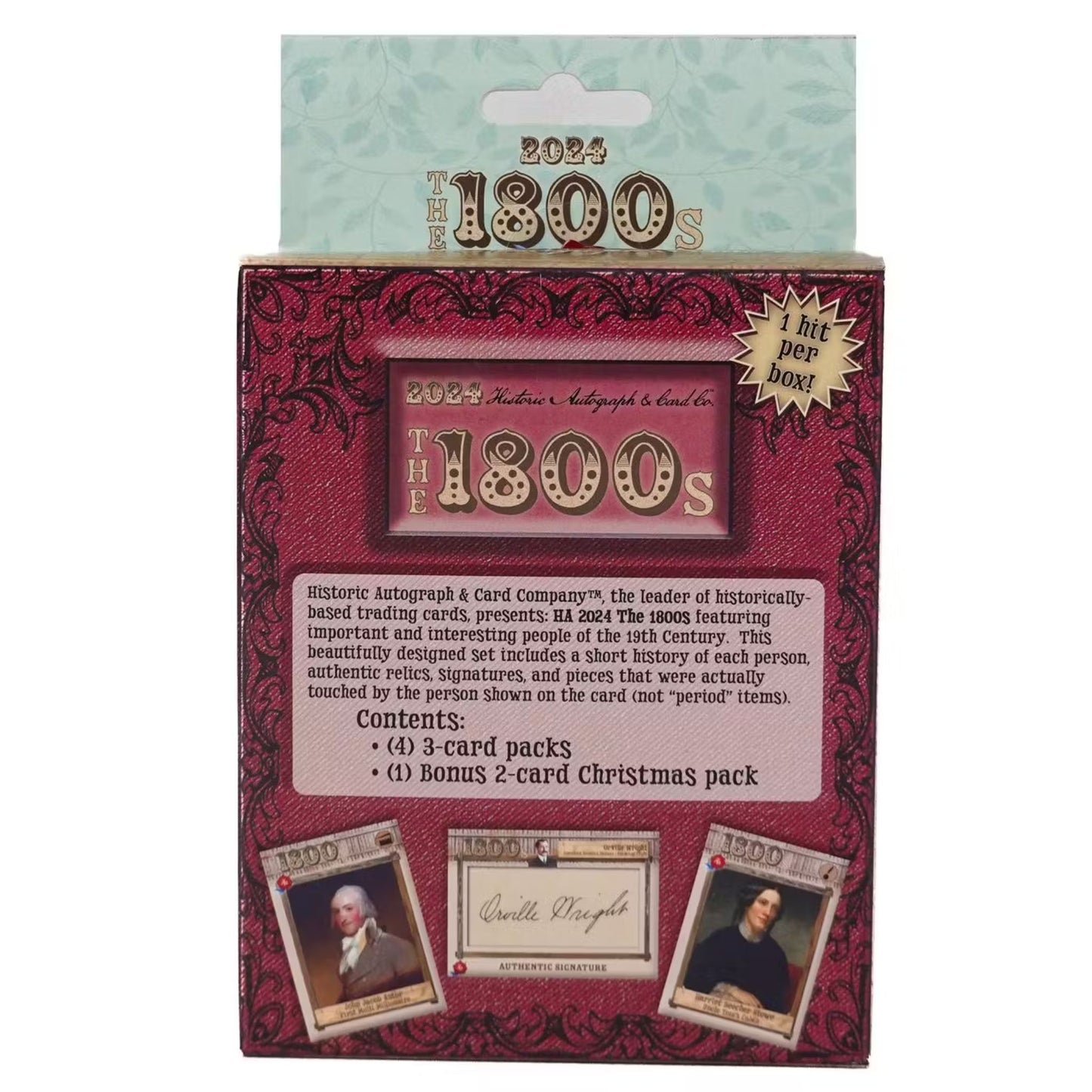 2024 Historic Autographs The 1800's Hobby Box - Trading Card Market