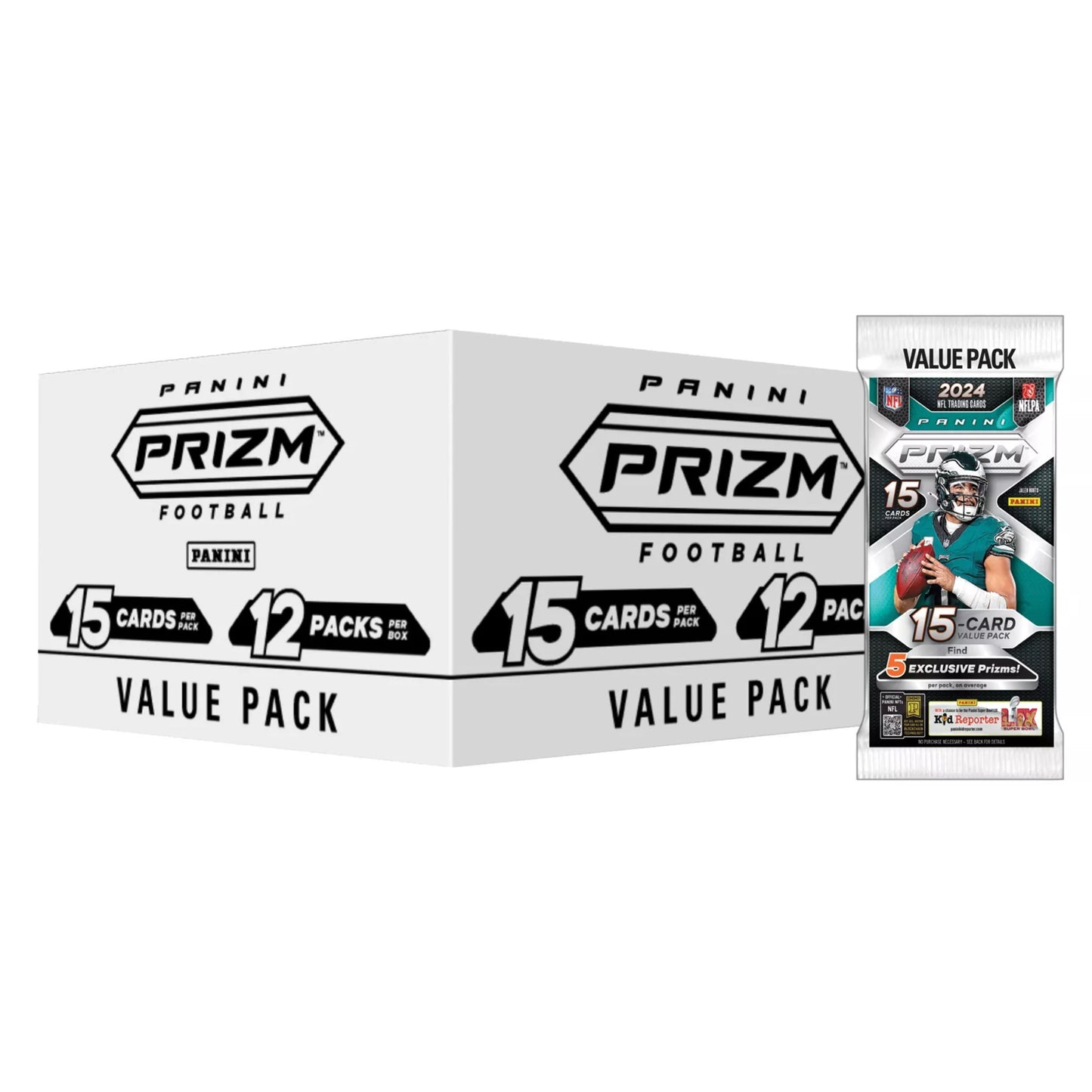2024 Panini Prizm Football Fat Pack Box - Trading Card Market