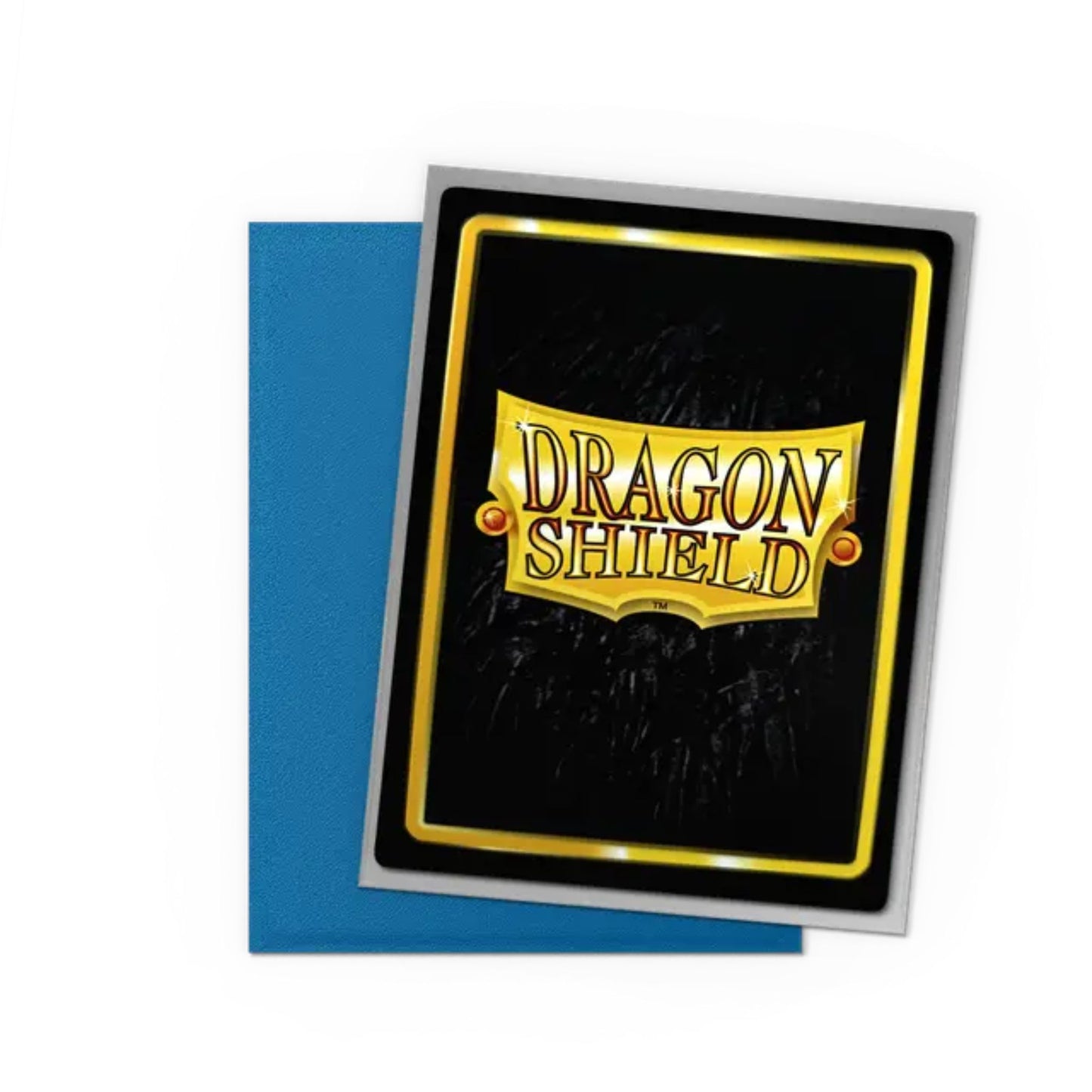 Dragon Shield Dual Matte 25th Anniversary Blue & Silver Sleeves - Trading Card Market