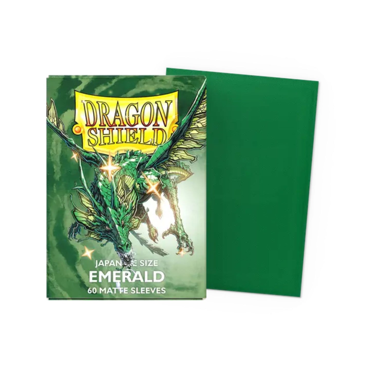Dragon Shield Sleeves Japanese Matte Emerald - Trading Card Market