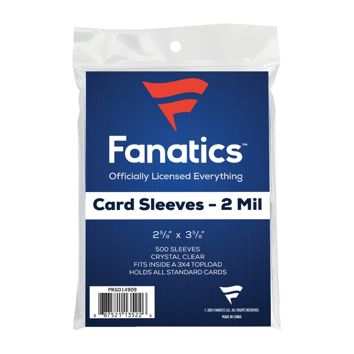 Fanatics Soft Sleeves 500 Count - Trading Card Market